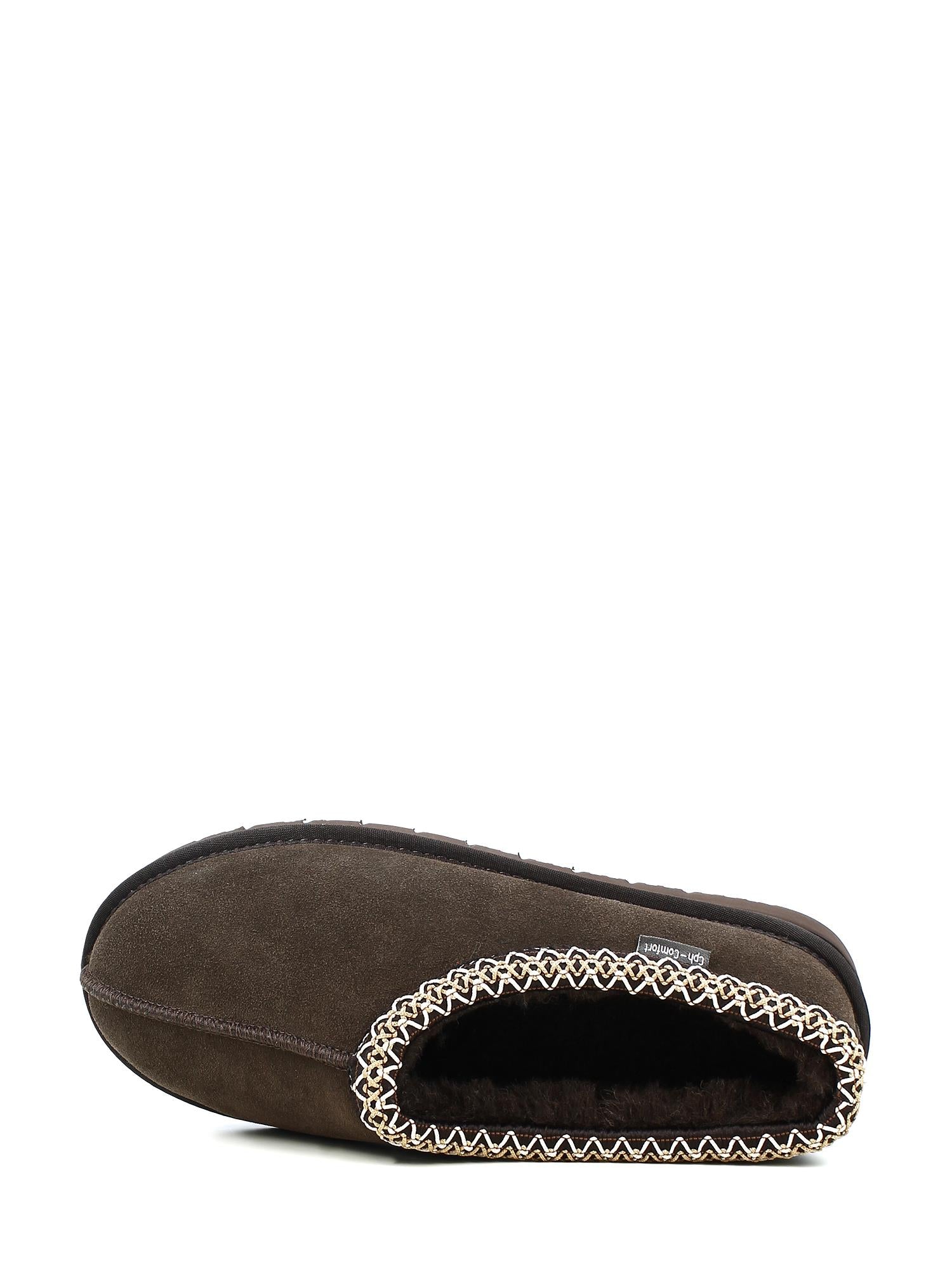 05440 Cow Skin Slippers with wool men