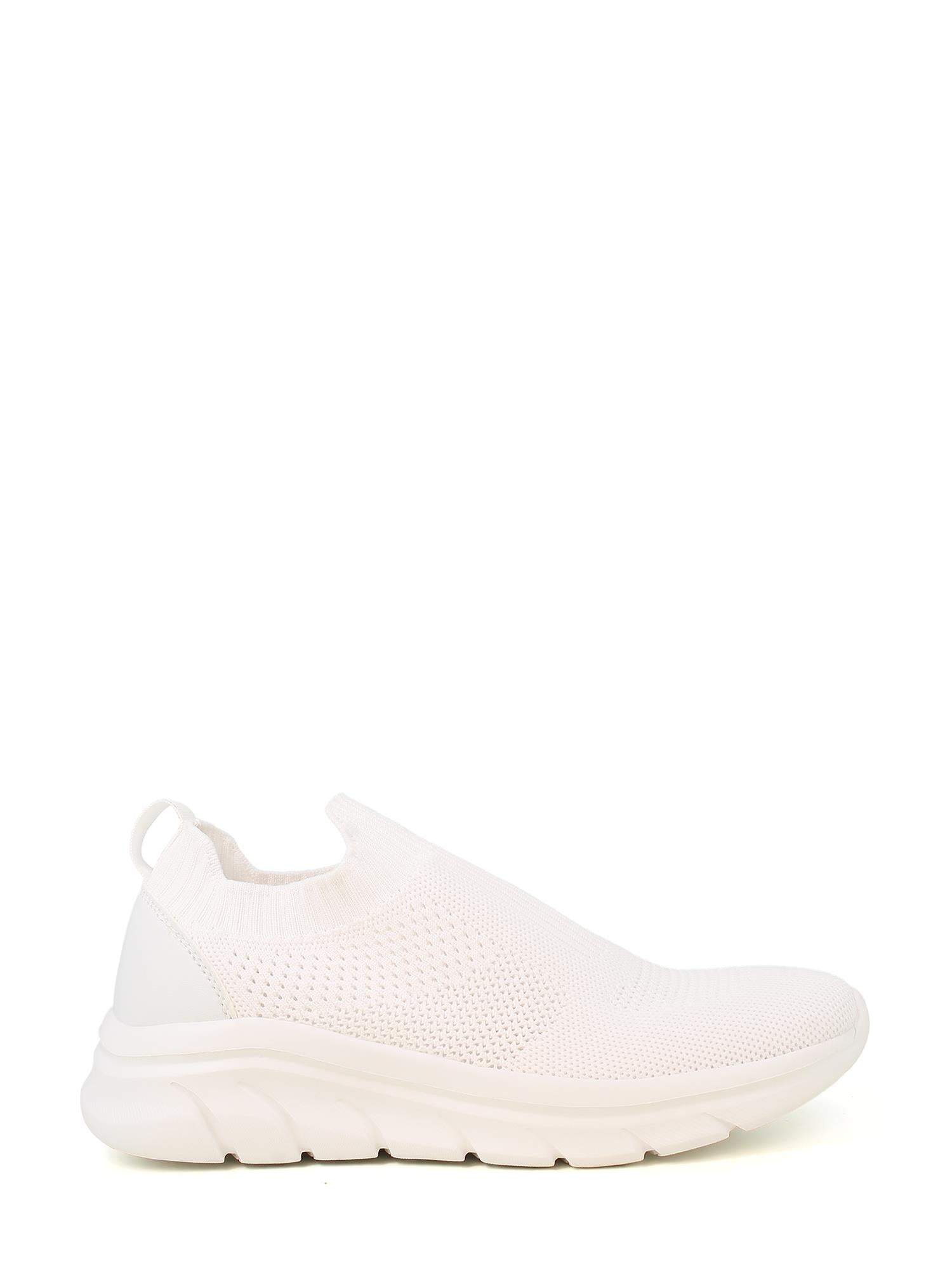 09067 New knit sock White