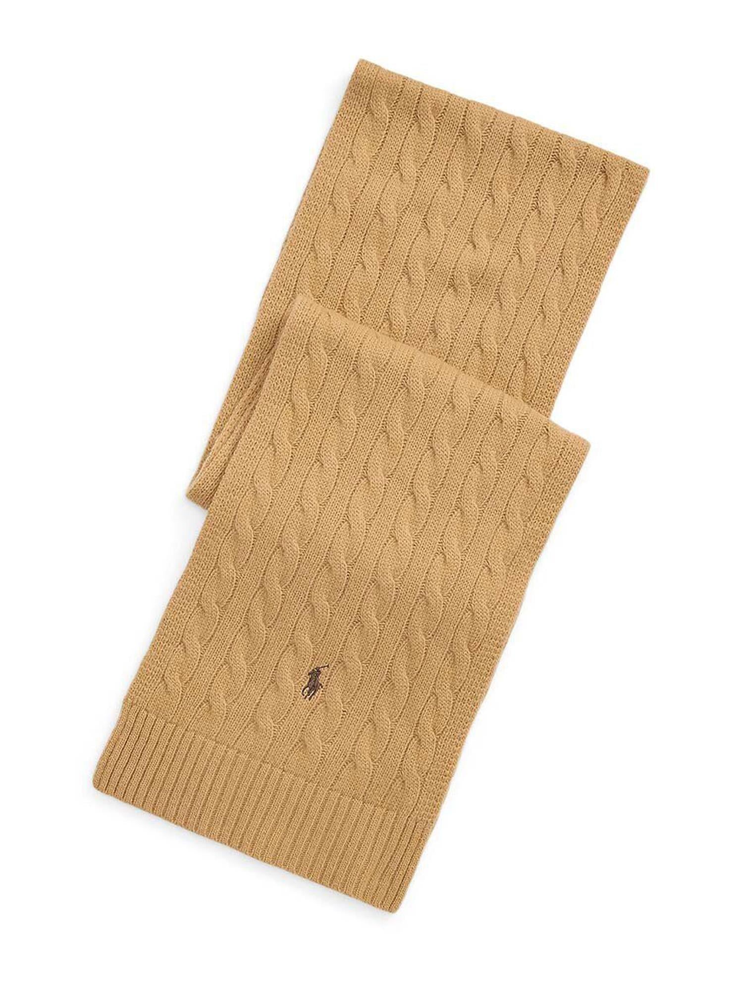 06000 Ralph Lauren Wool Camel Scarf