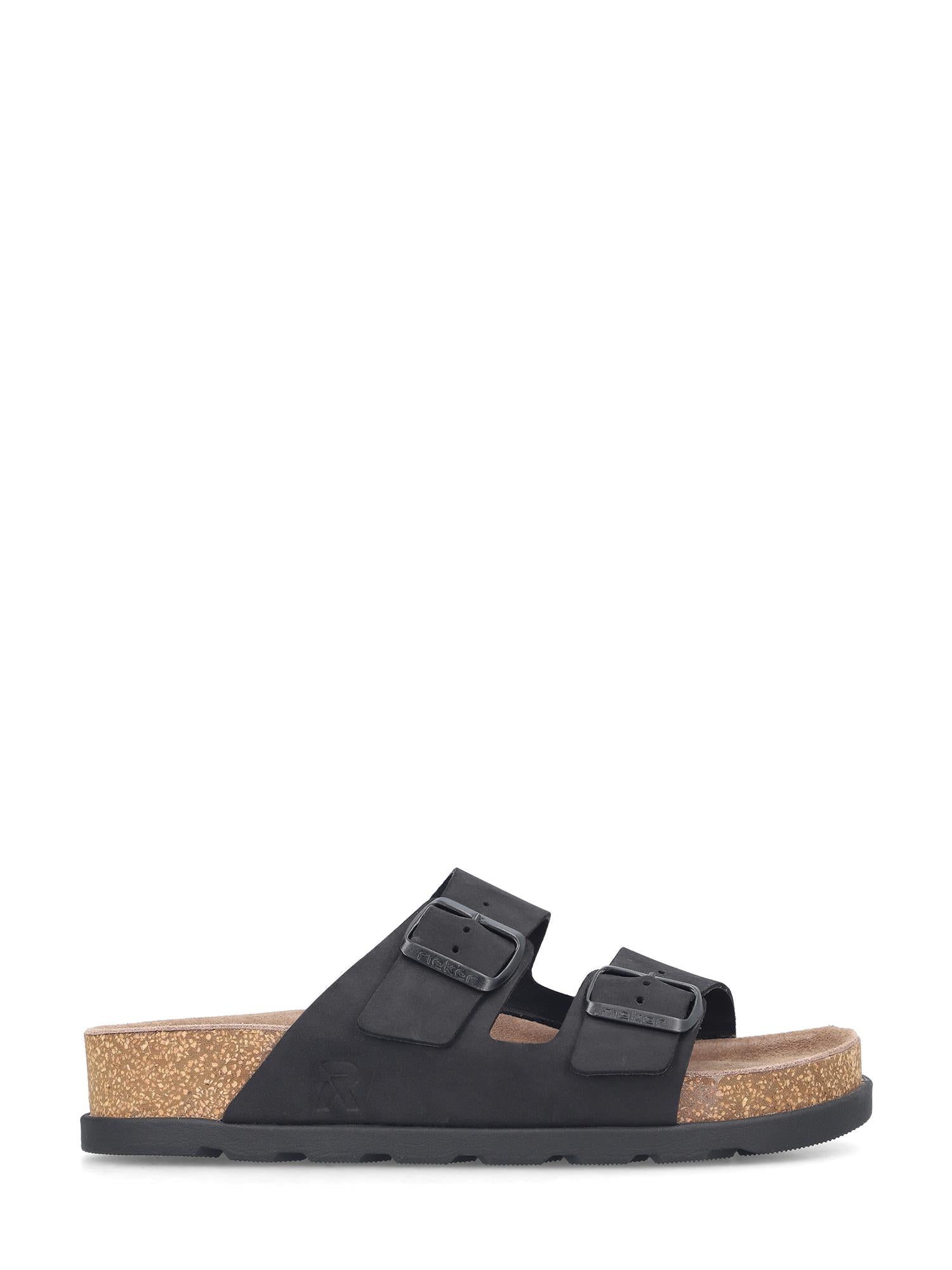 05043 Alvessa Skinnsandaler Sort