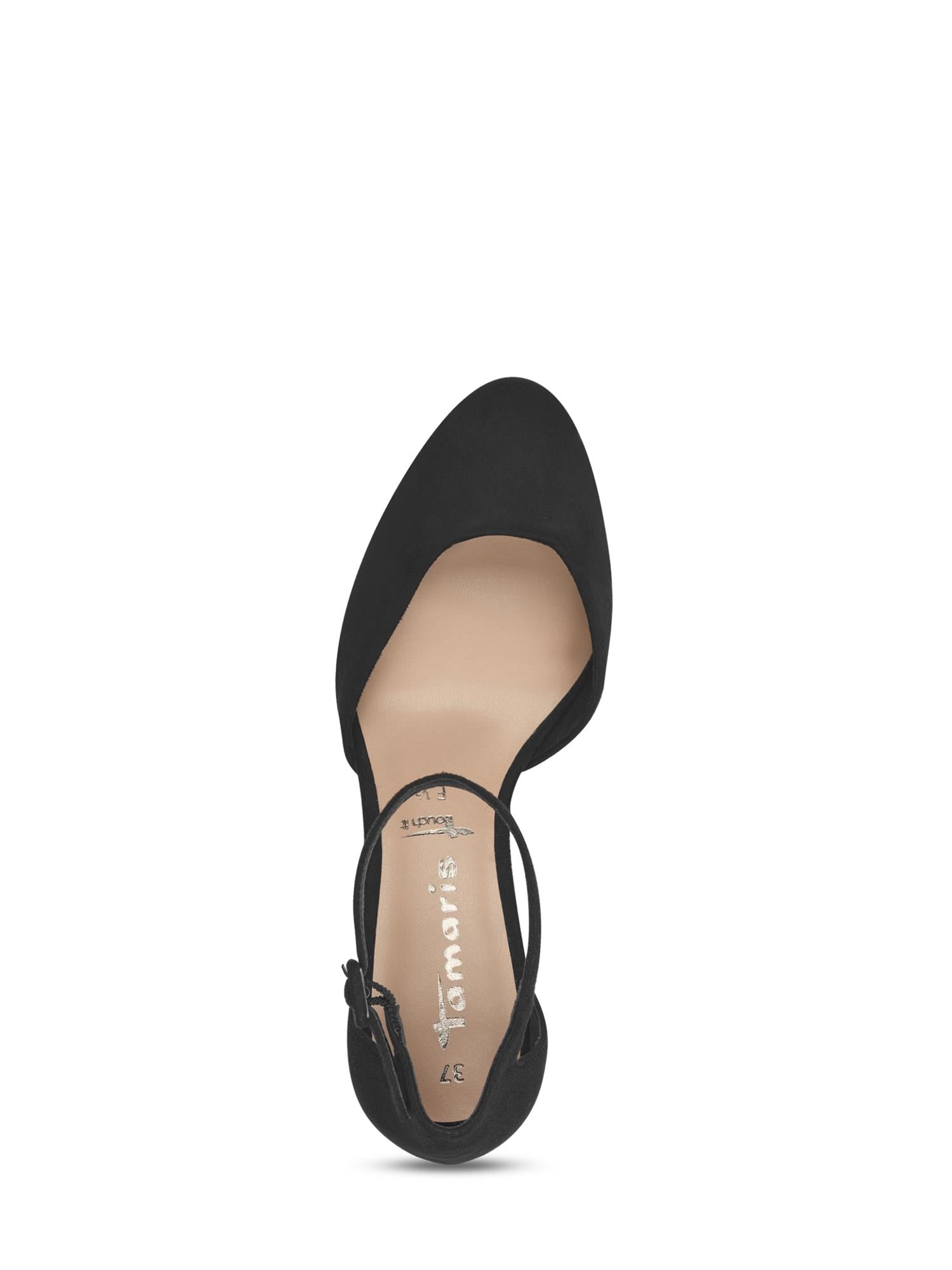 05505 Strappy Heels Black