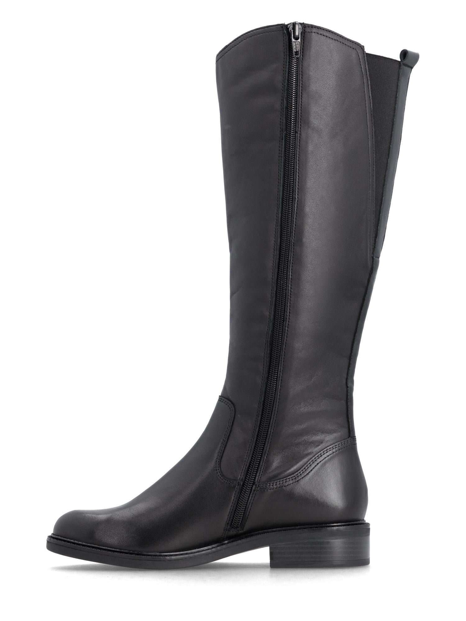 02564 Selvara Vario Skinnstøvletter Sort