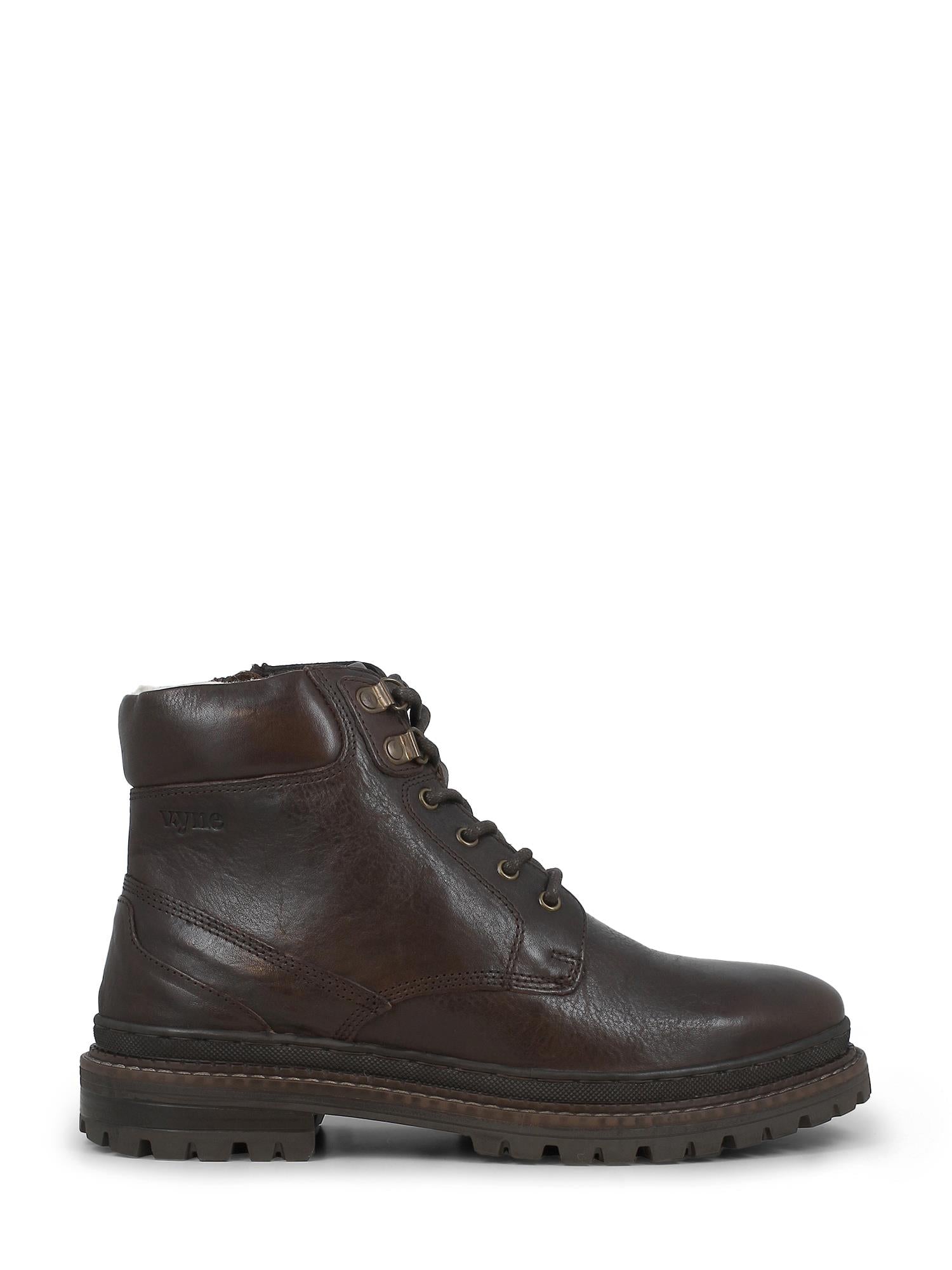 06062 Porto Leather Boots Brown