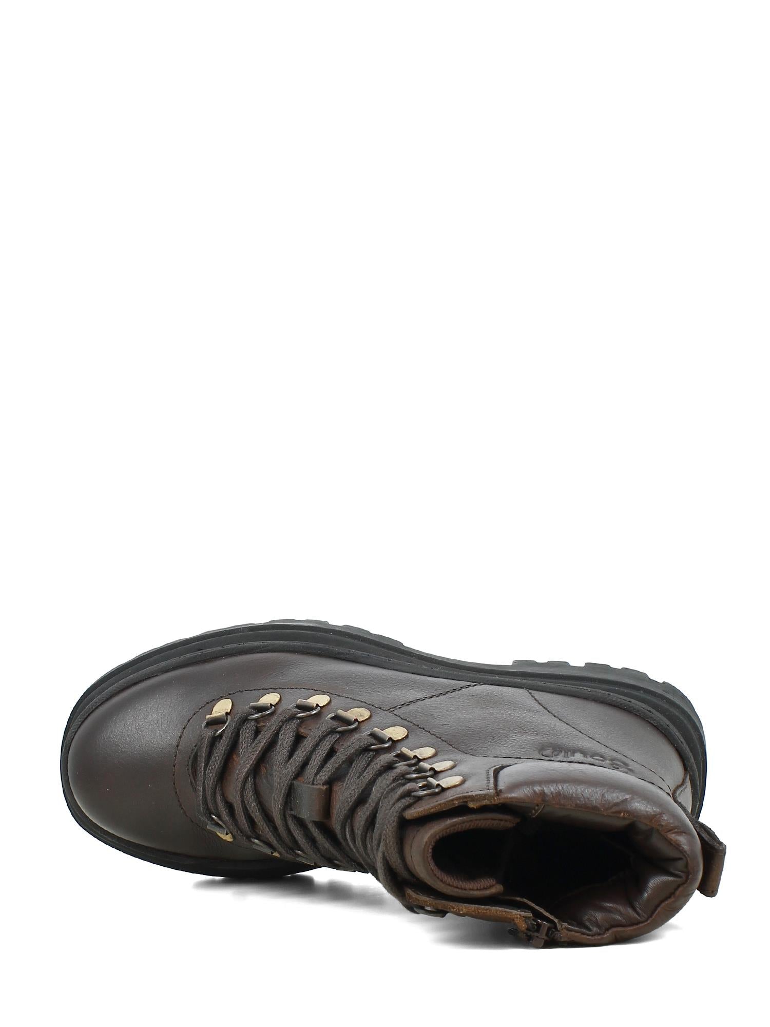 06192 Arezzo Leather Boots Brown