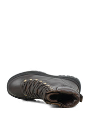 06192 Arezzo Leather Boots Brown