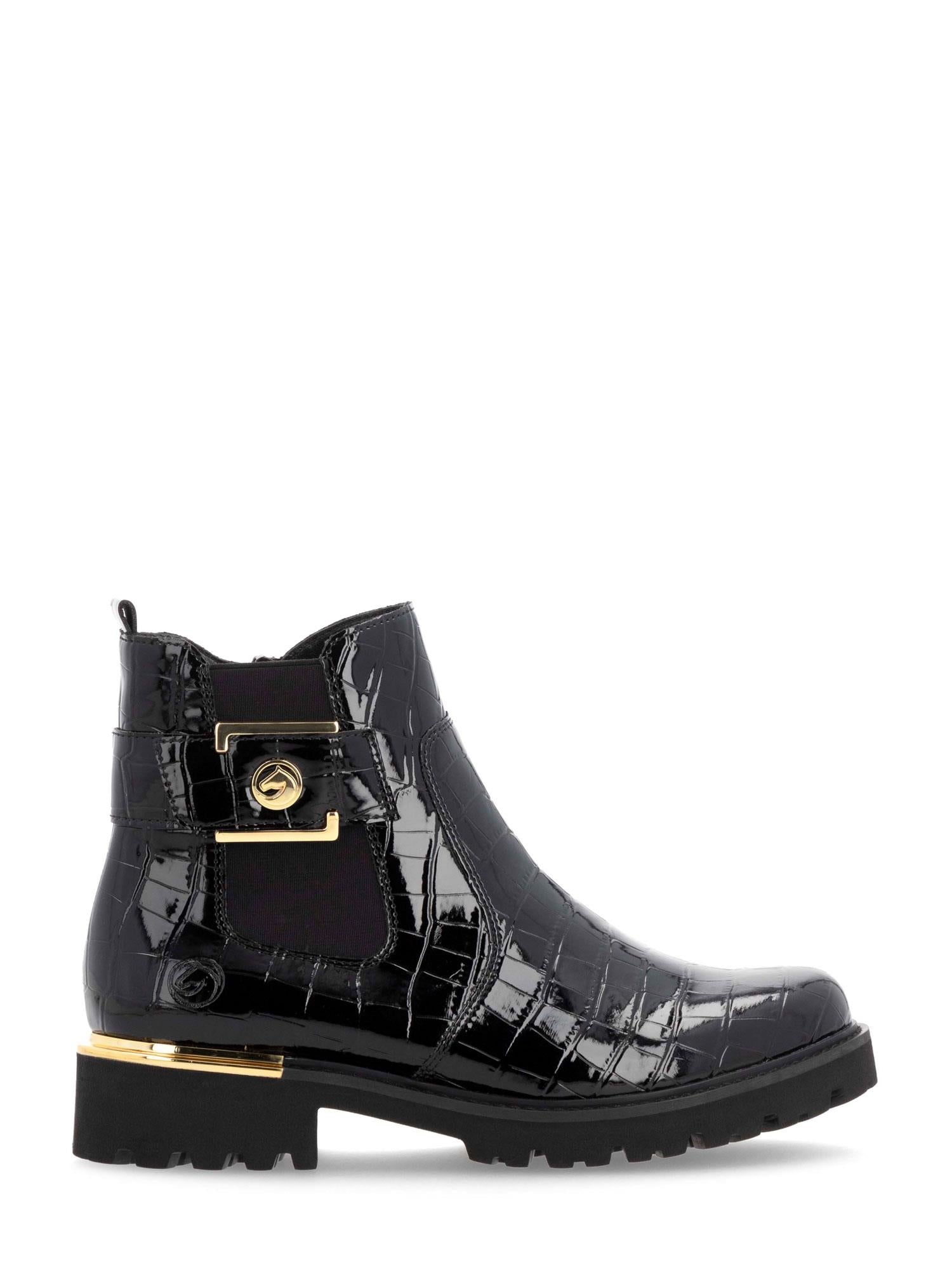 05024 Gold Croc Boot