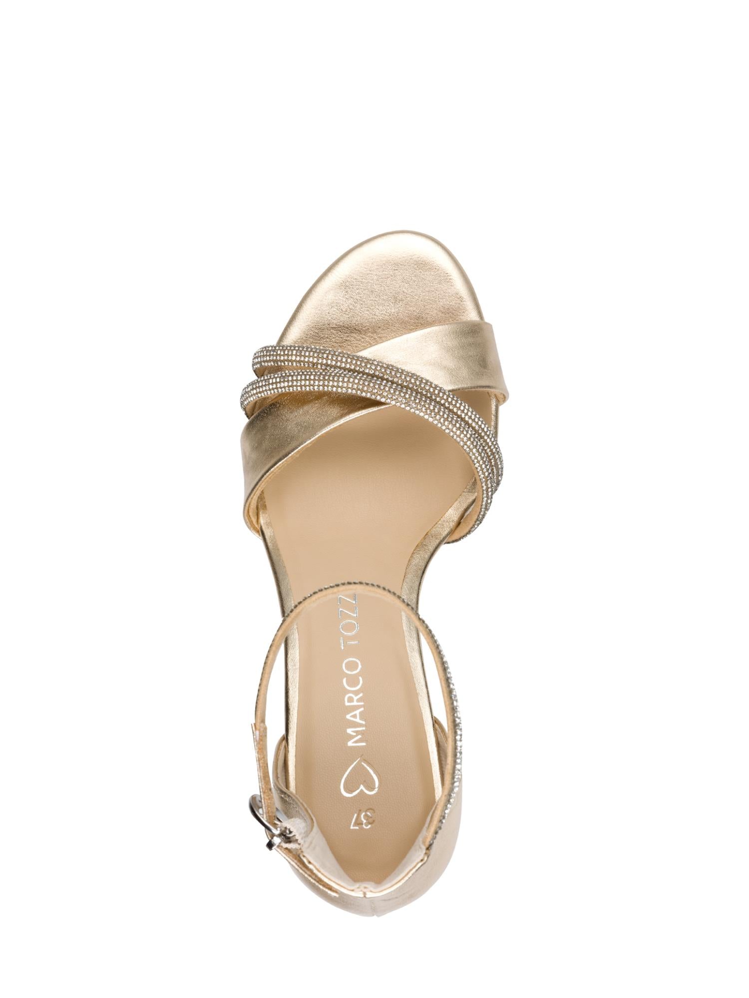 03787 Golden Grace Heeled Sandal