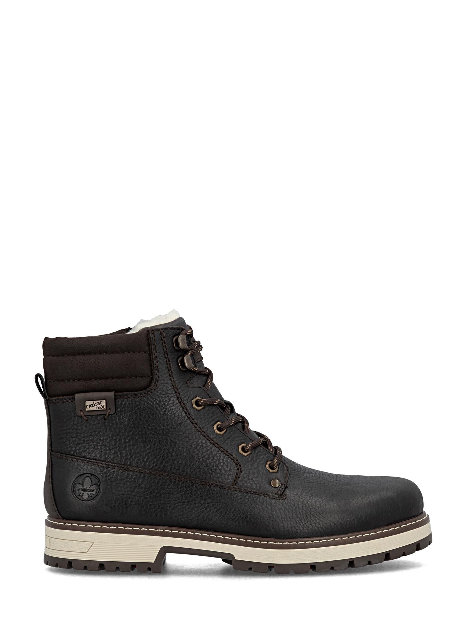 04843 Ullfôret boots med vendbare brodder