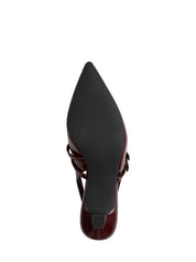 02086 Buckle Slingback Pumps