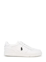02726 Ralph Lauren Court Leather Trainer