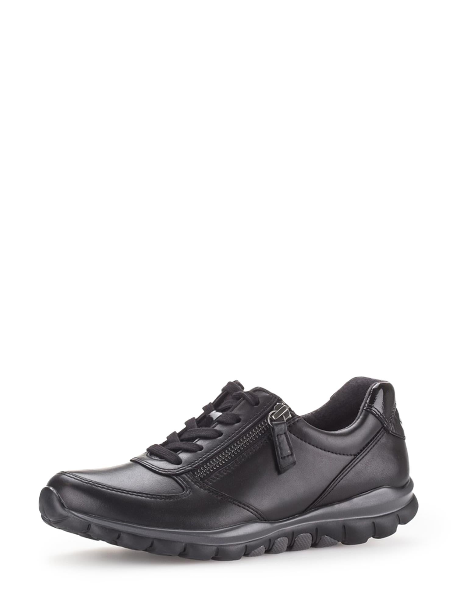 04073 Sort Skinnsneaker
