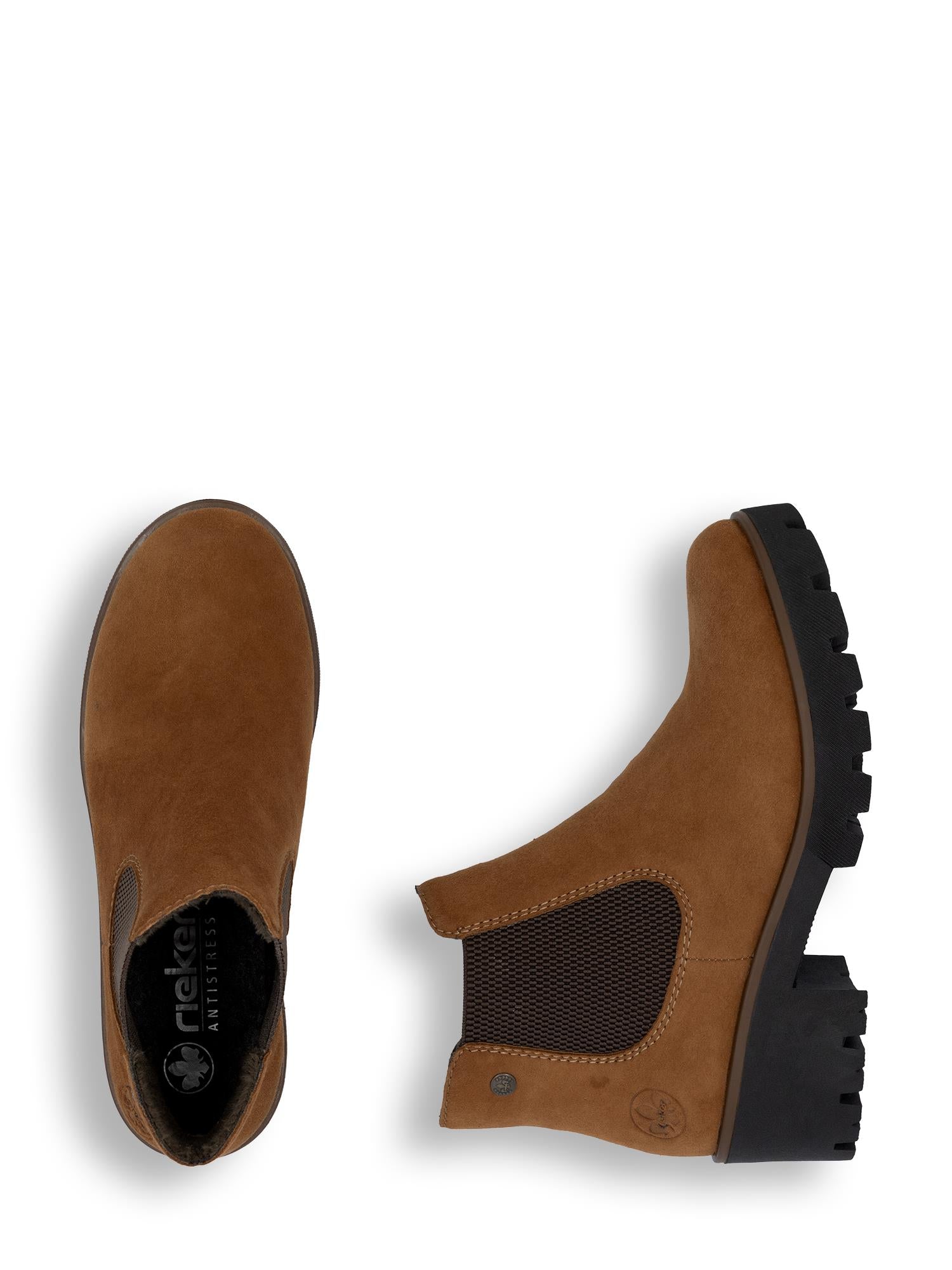 04482 Malou Suede Boots Fleecefôret