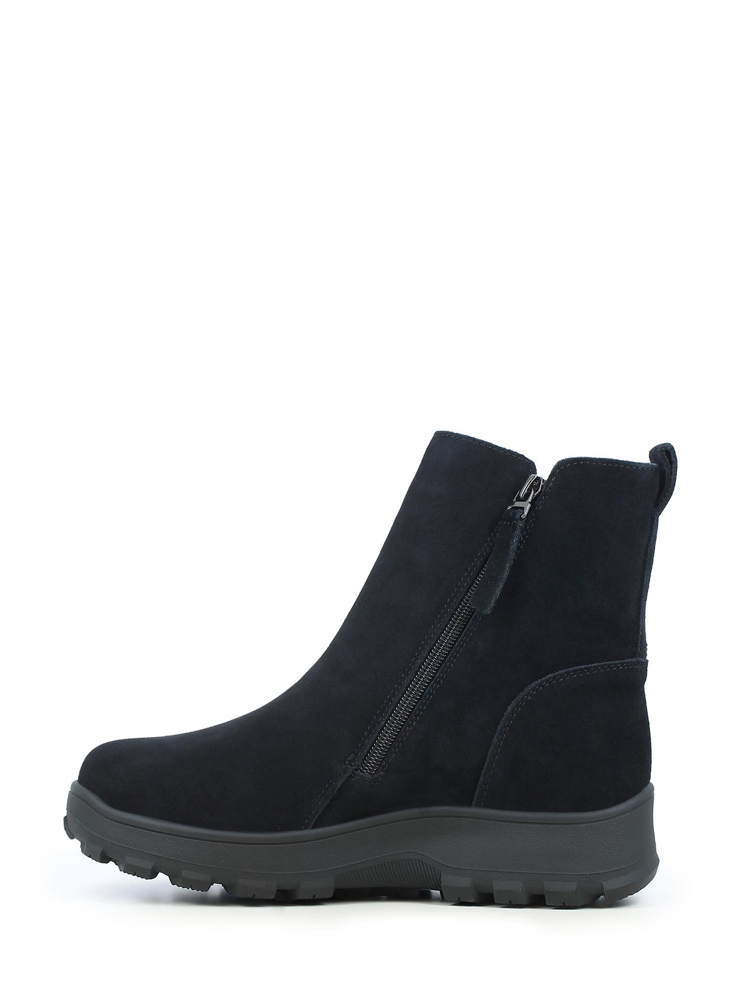 01494 Suede Varmfôret Utfellbar Pigg Black