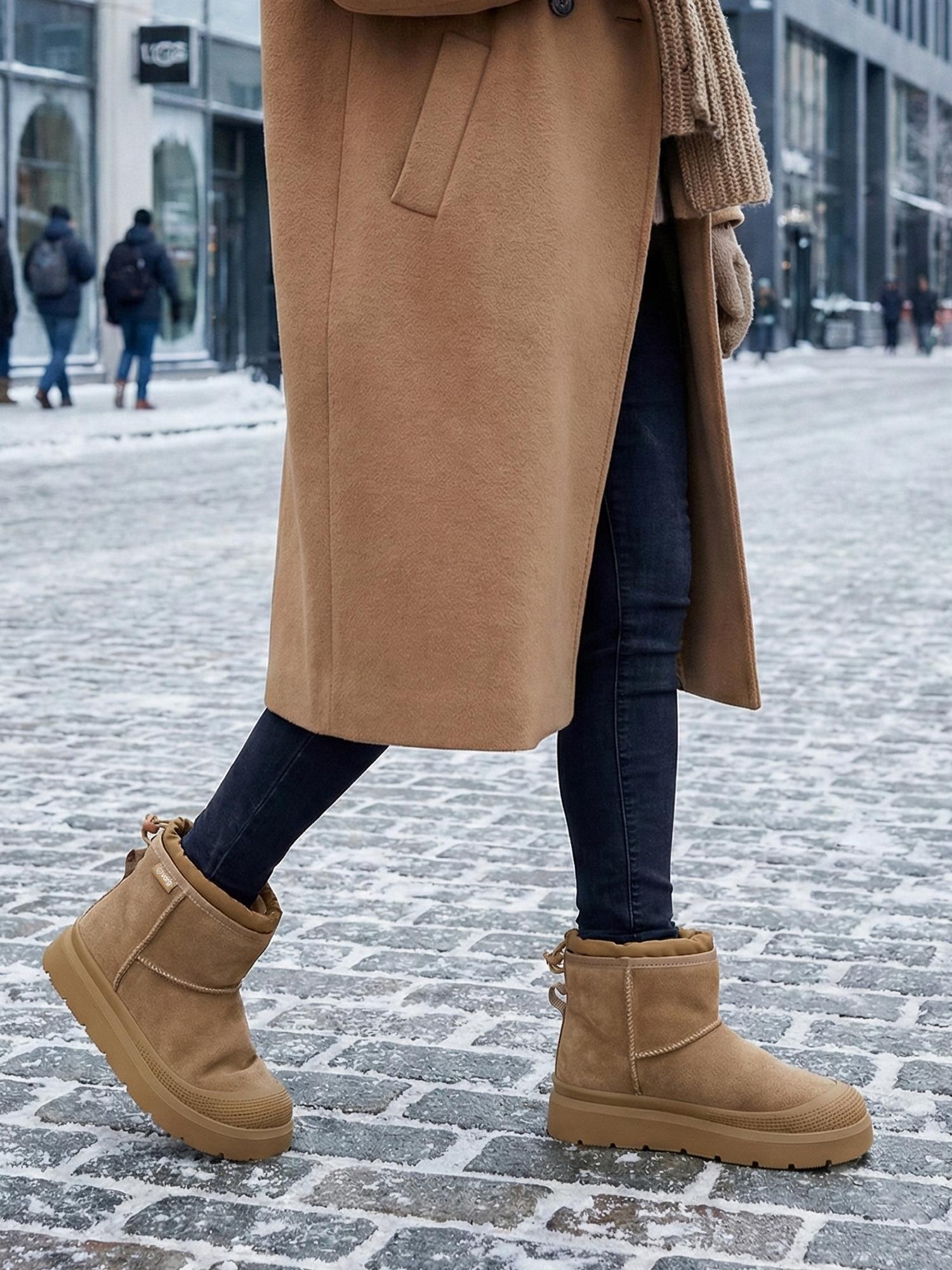 05662 Warm Suede Wool Boot