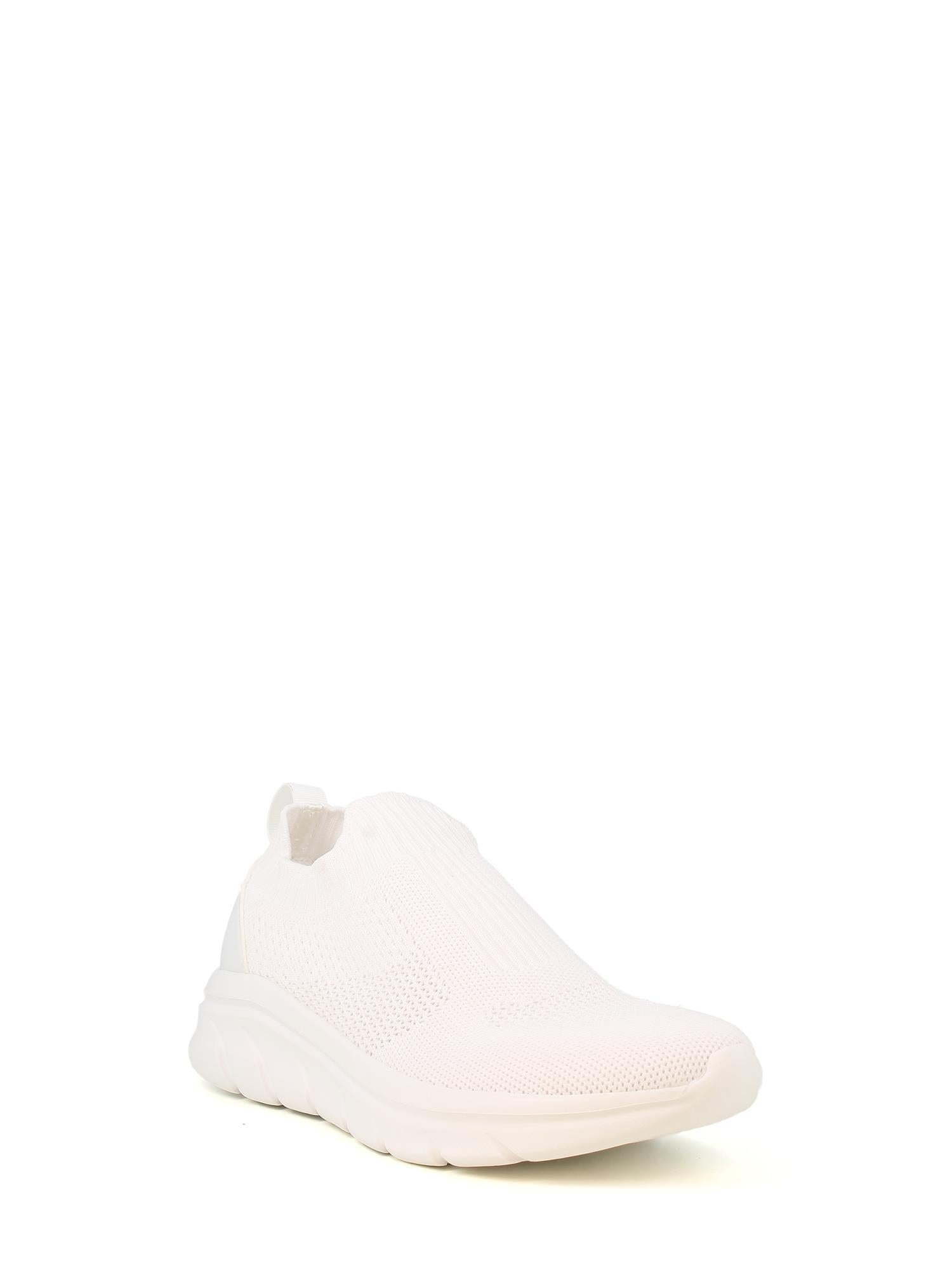 09067 New knit sock White