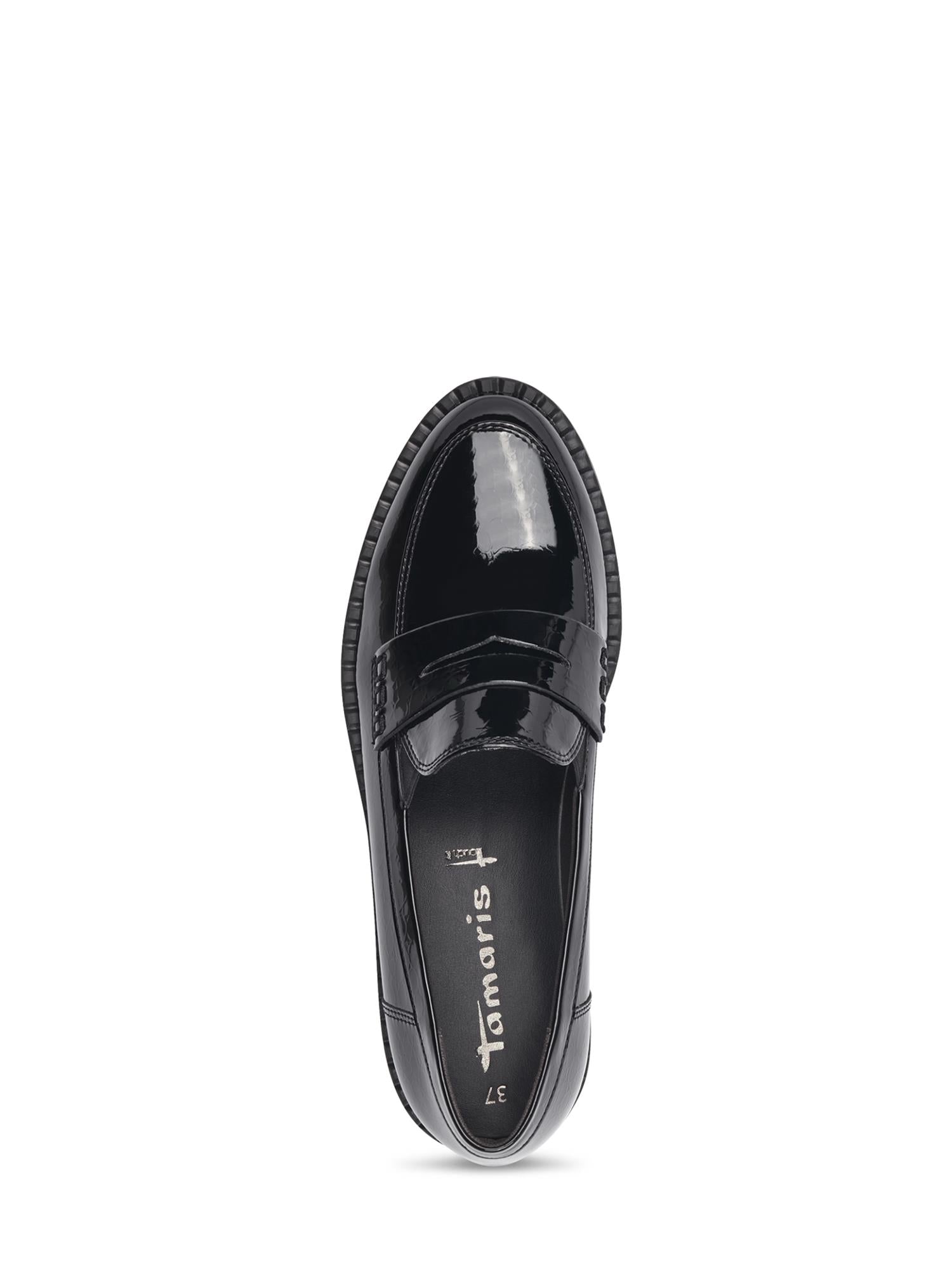 05535 Loafer Sort Lakk