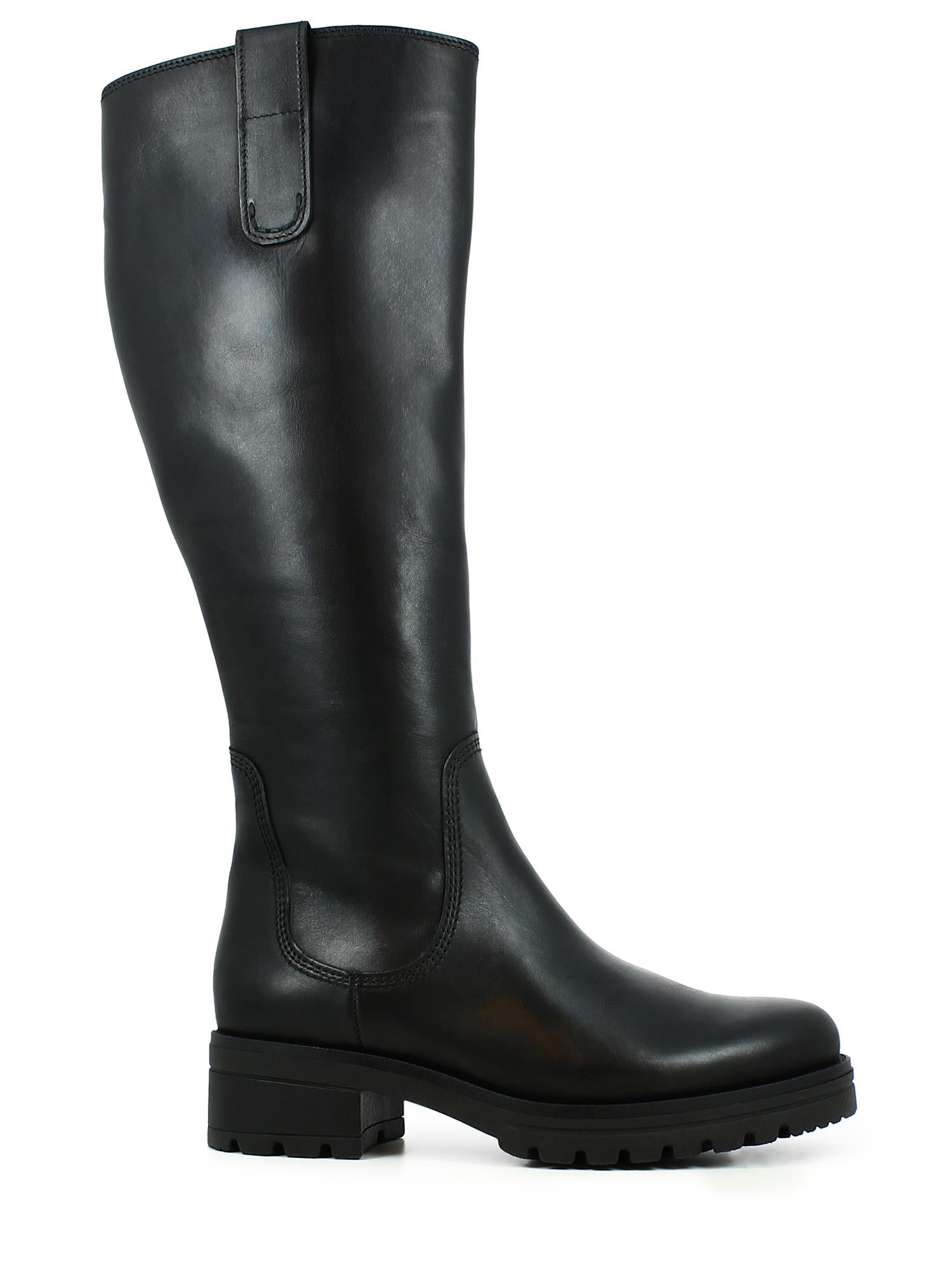 04468 Classic leather high boots