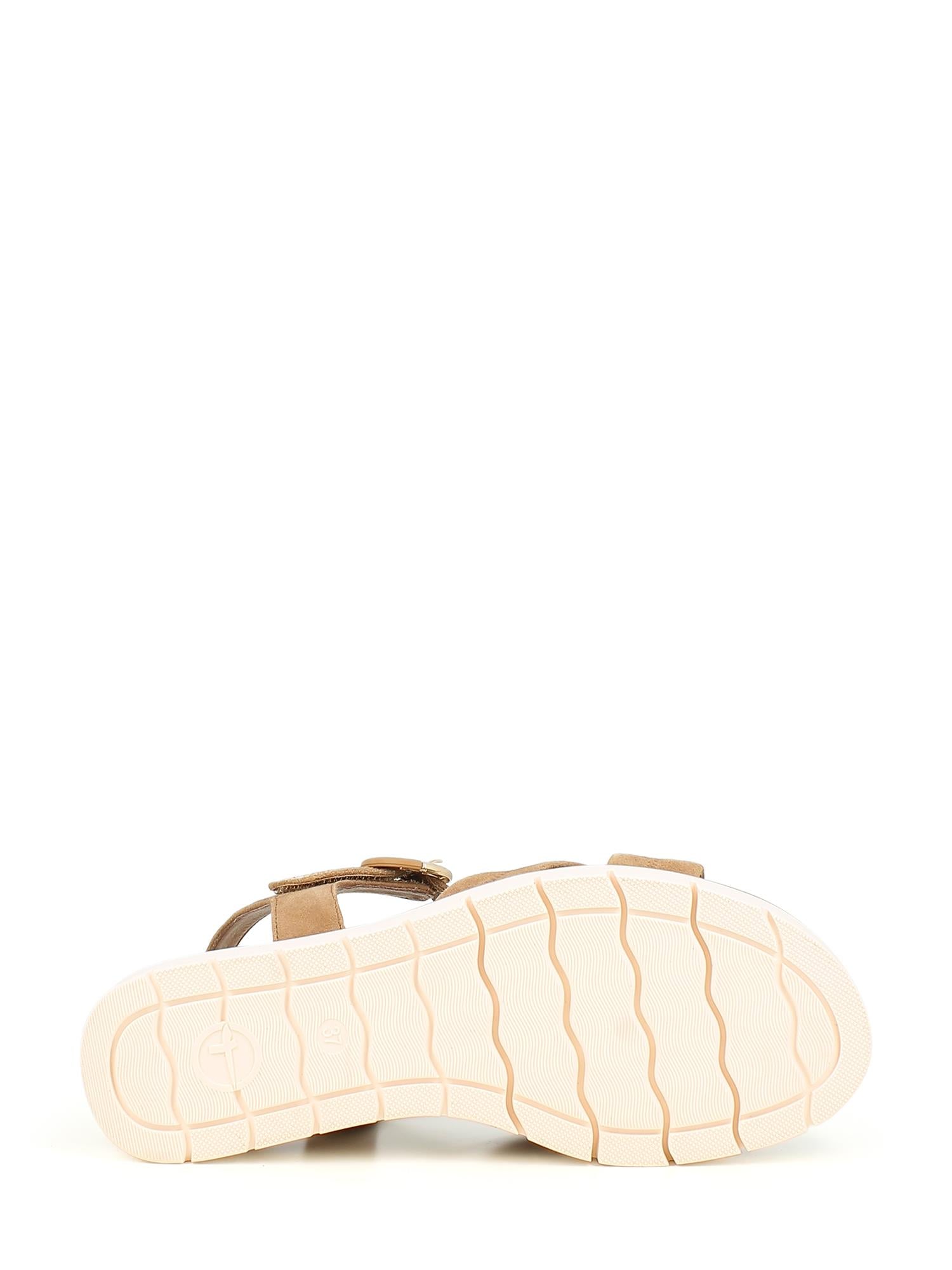 07387 Sandy Leather Sandal