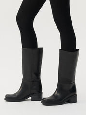 05827 Daniella leather rancher boots