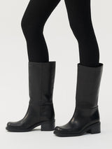 05827 Daniella leather rancher boots