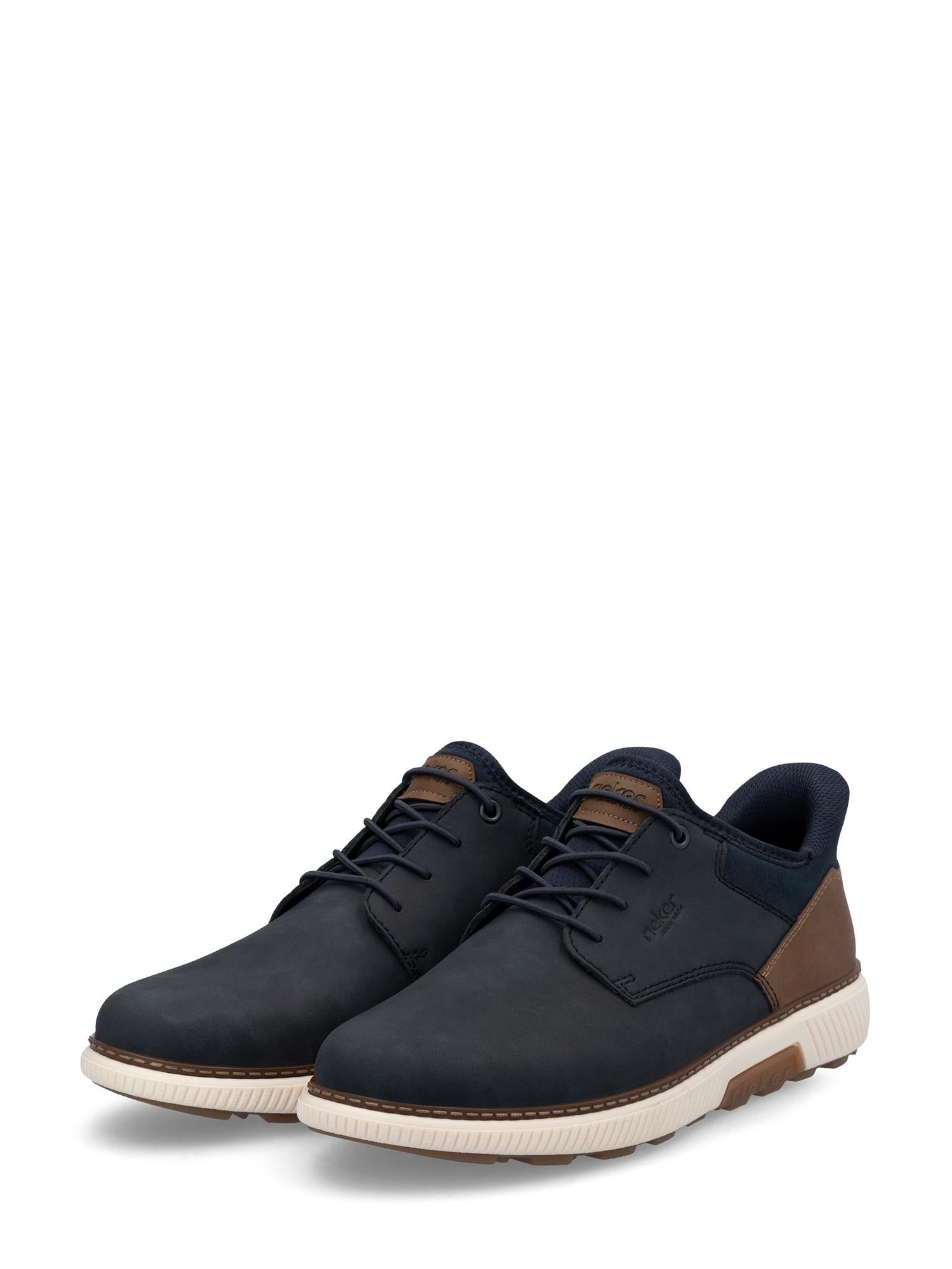 03056  Navy Wide Comfort Slip-on