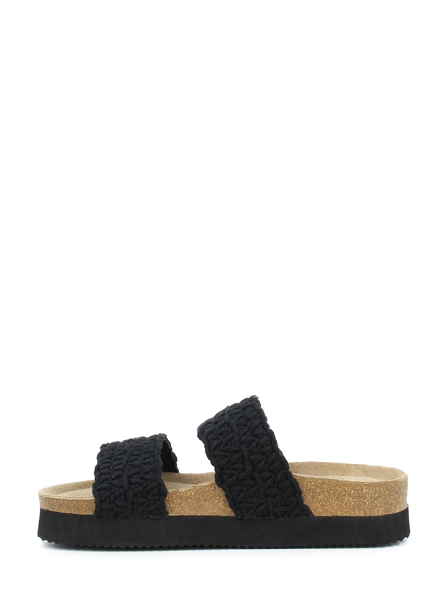 09047 Roma Black Sandal