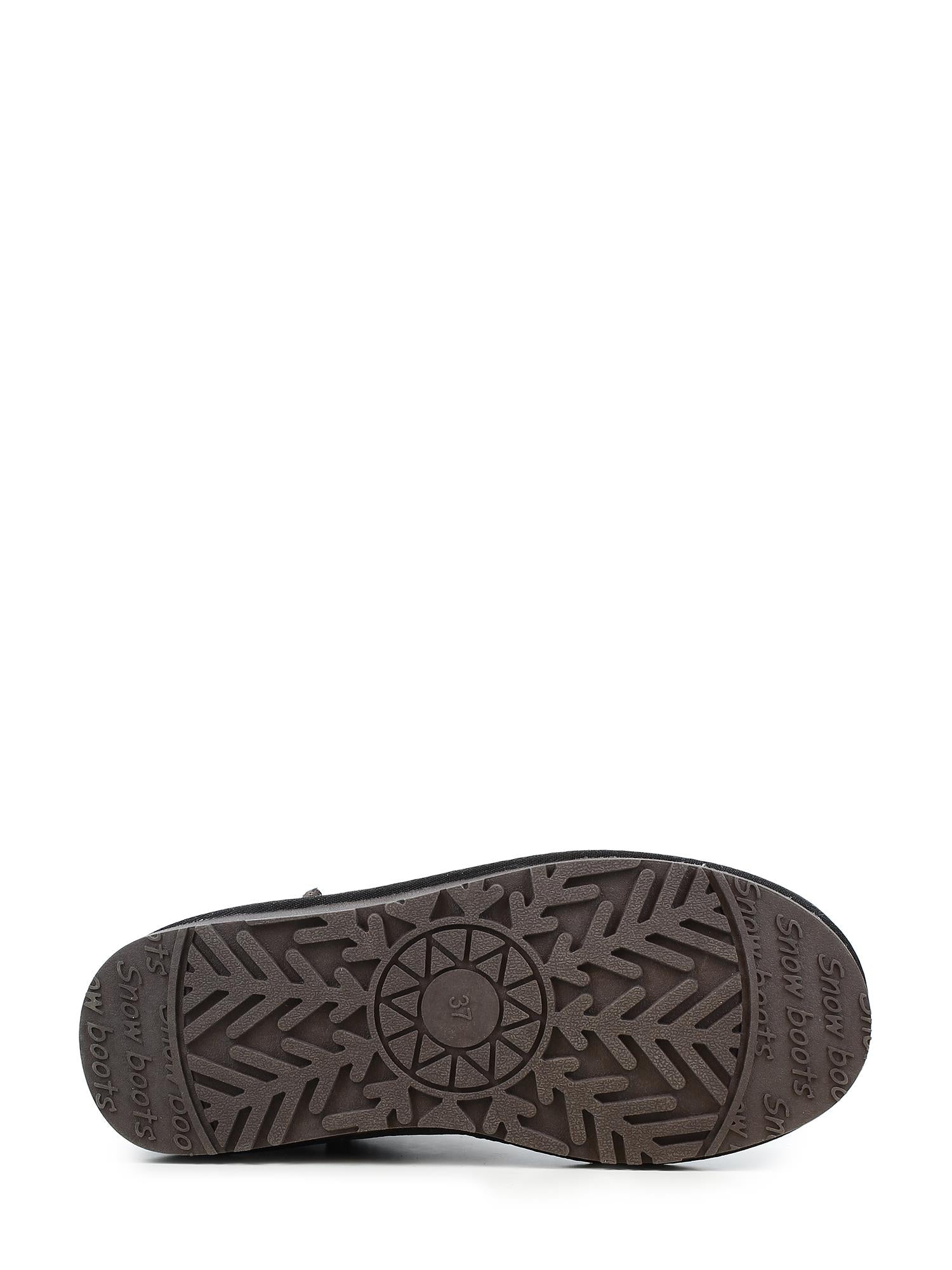 05491 Suede Wool Boots Brown