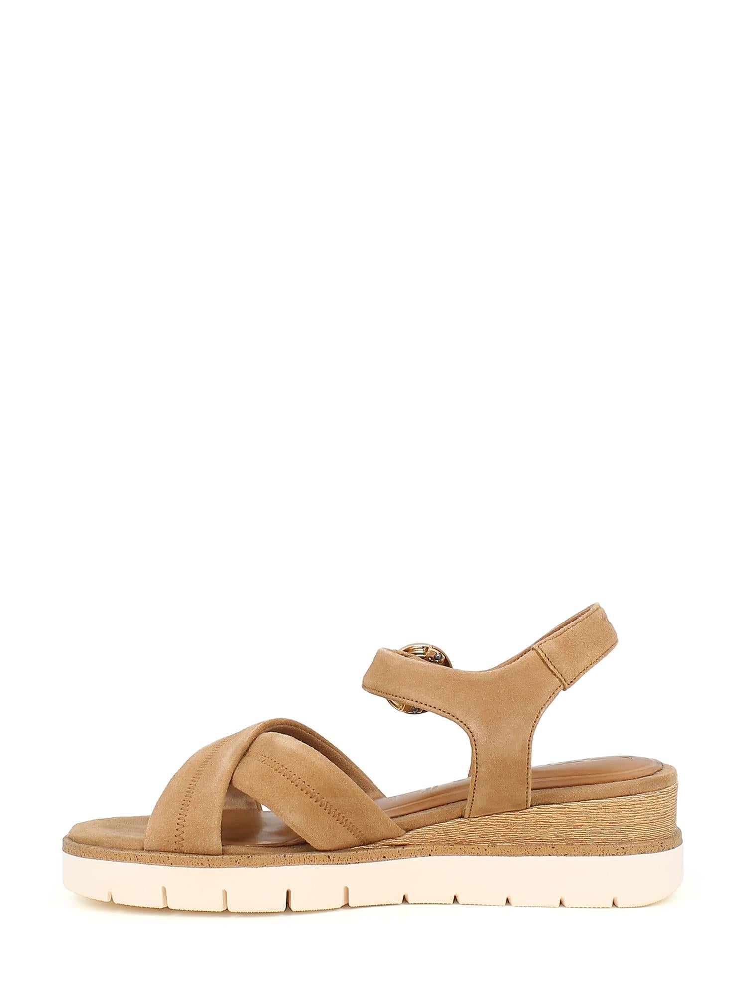 07387 Sandy Leather Sandal