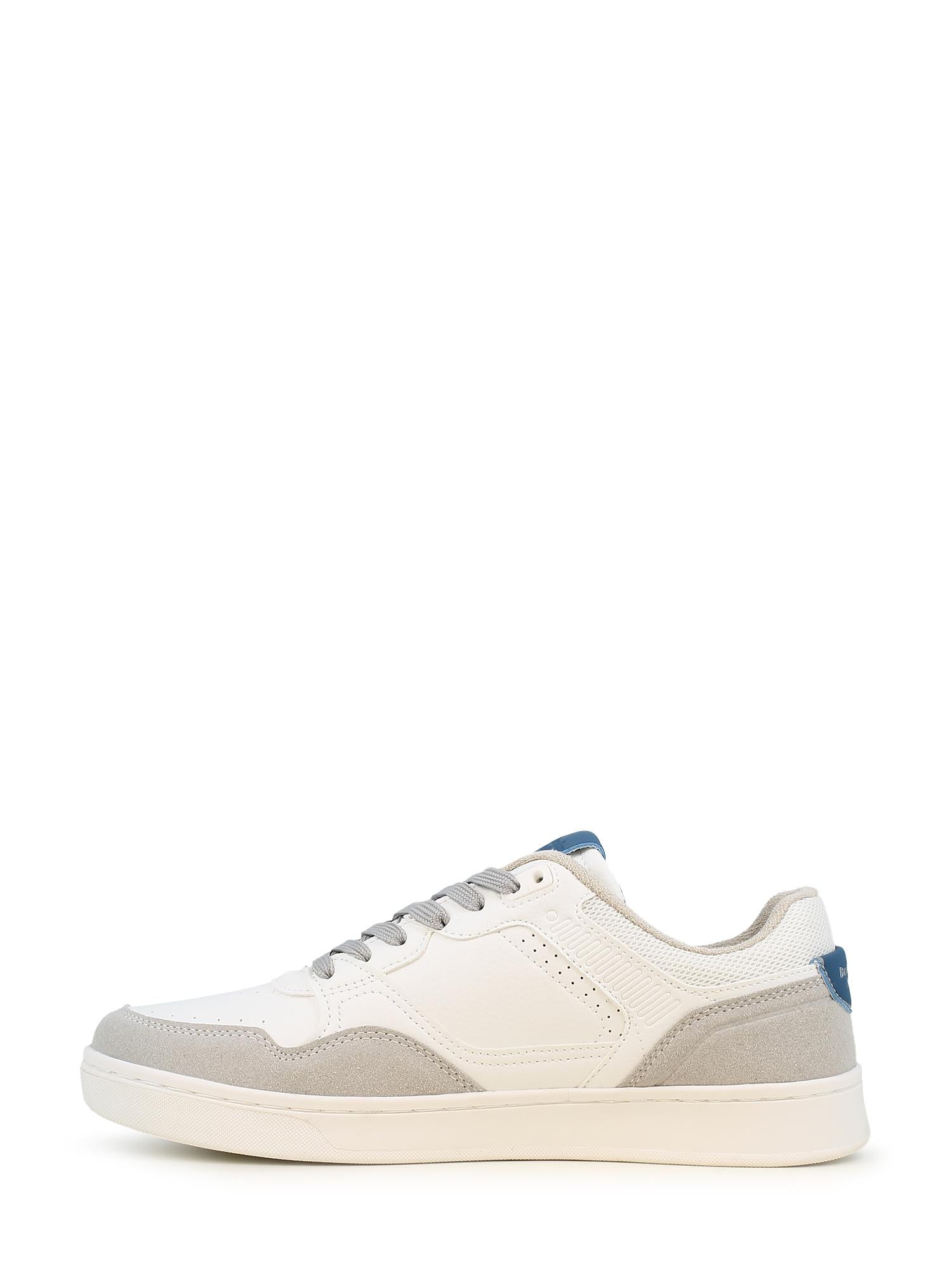 01625 White Lace-up Sneakers