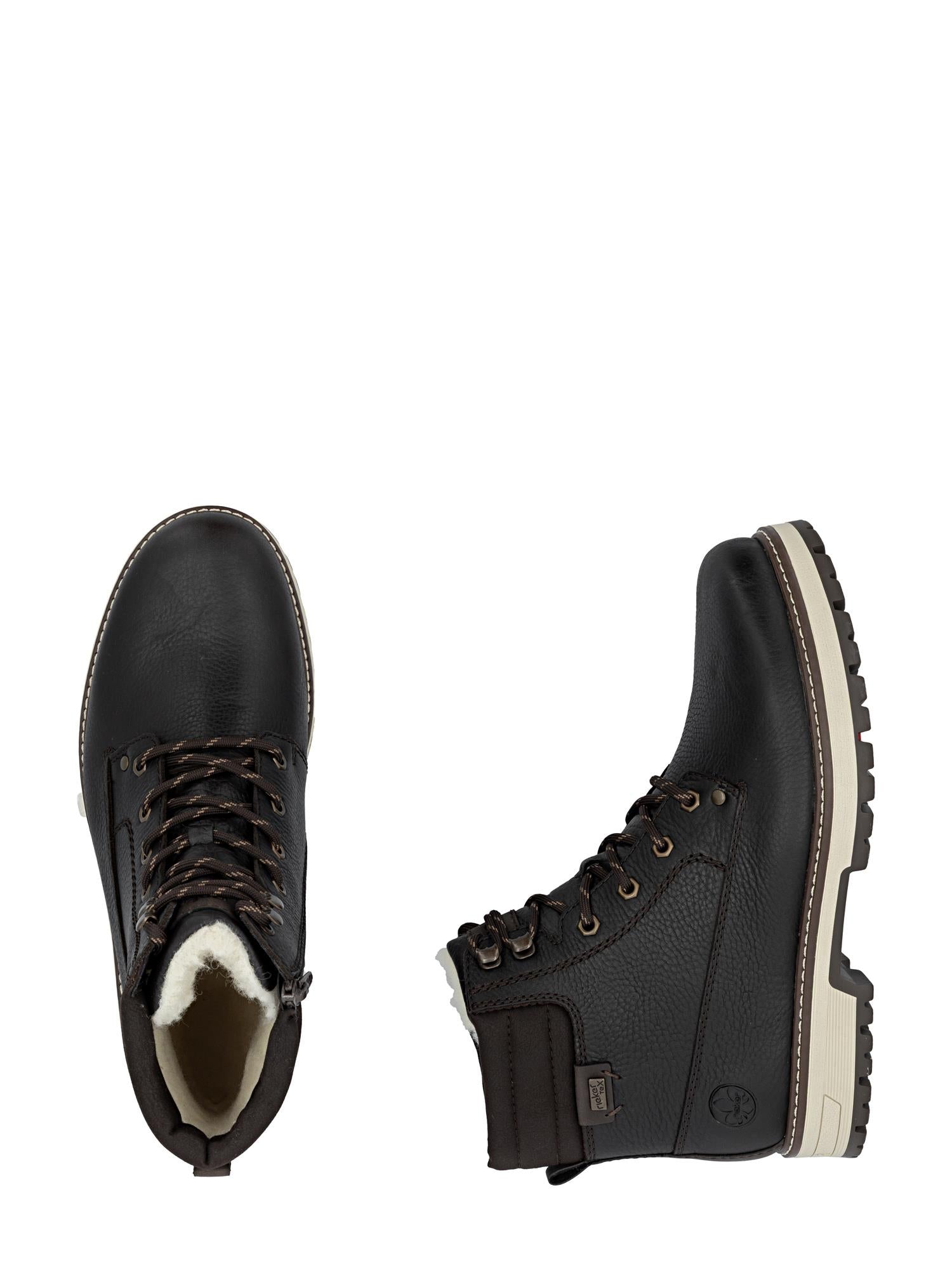 04843 Ullfôret boots med vendbare brodder