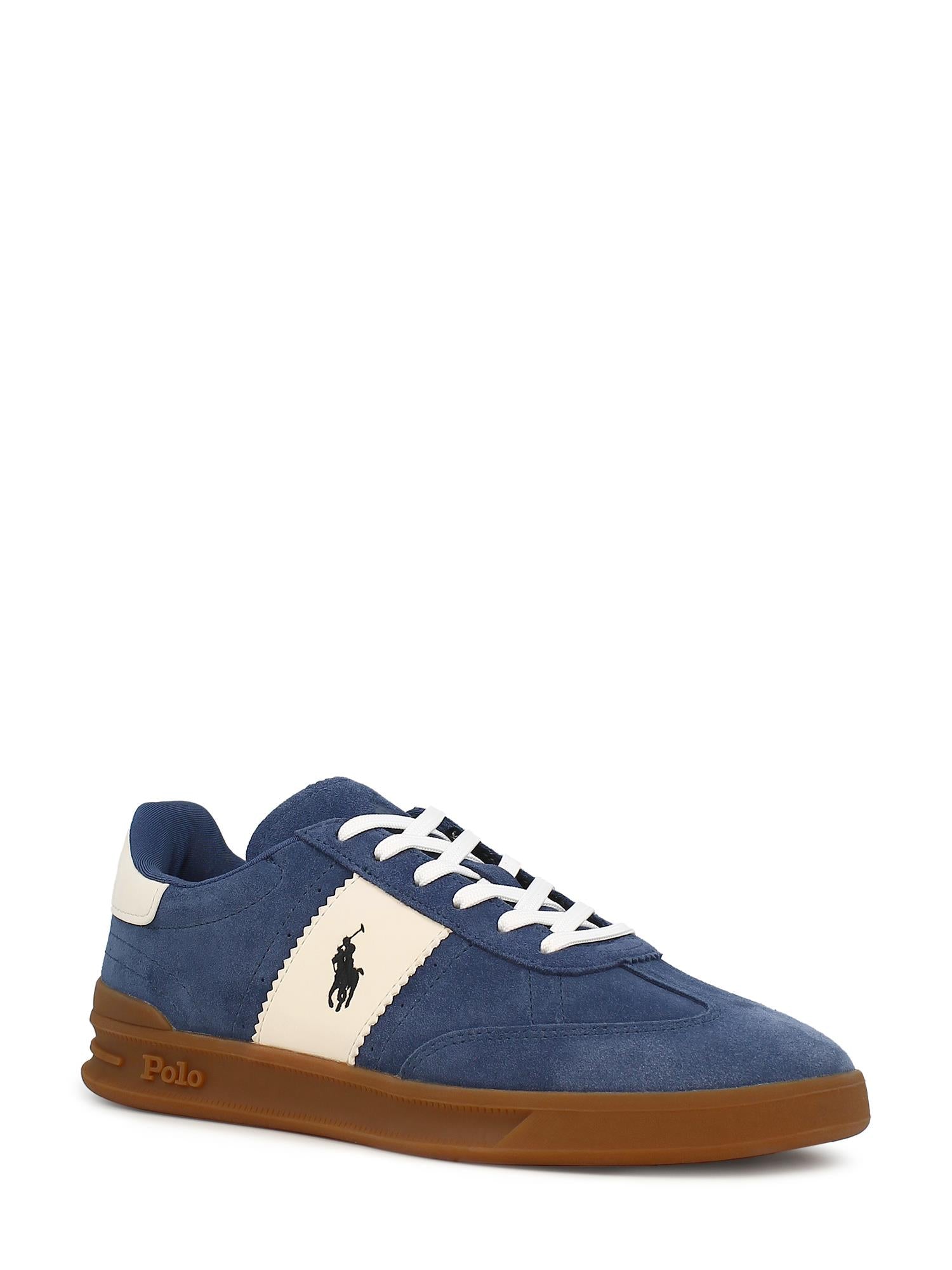 02734 Ralph Lauren Heritage Aera Suede Trainers