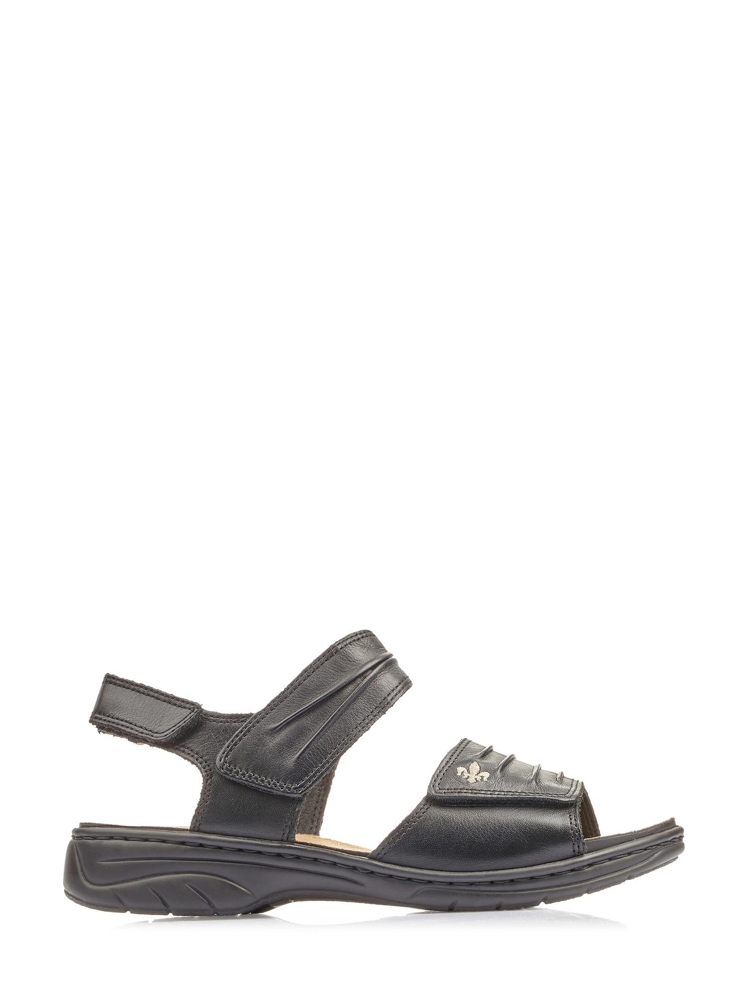02998 Black ComfortStep Sandal