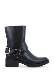04424 Rivoli Biker Boots Leather
