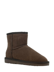 05491 Suede Wool Boots Brown