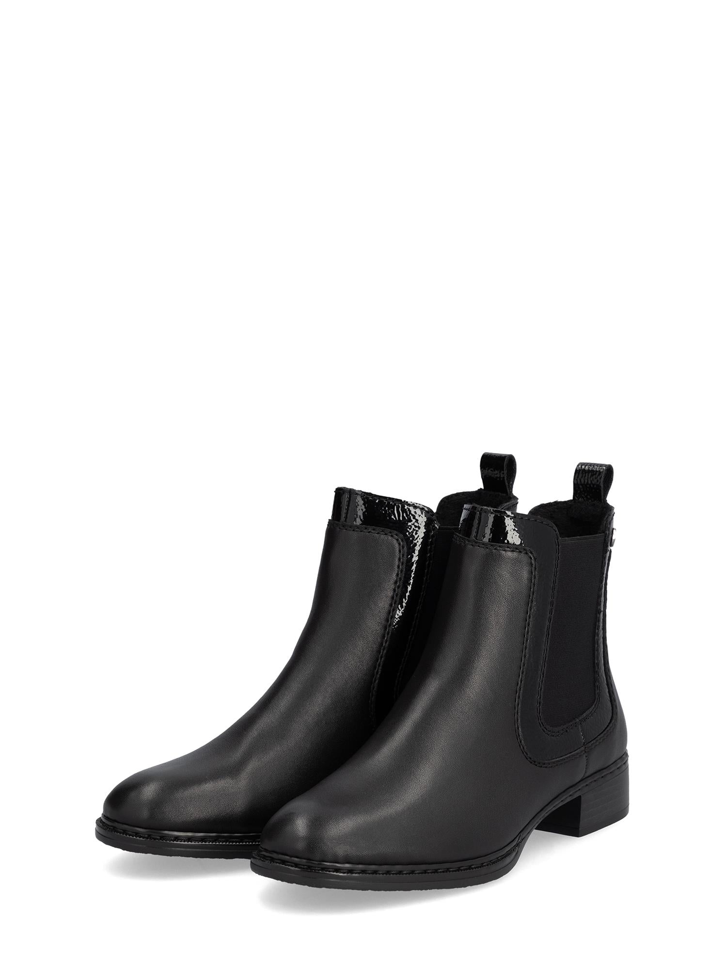 04865 Elastic Leather Boot