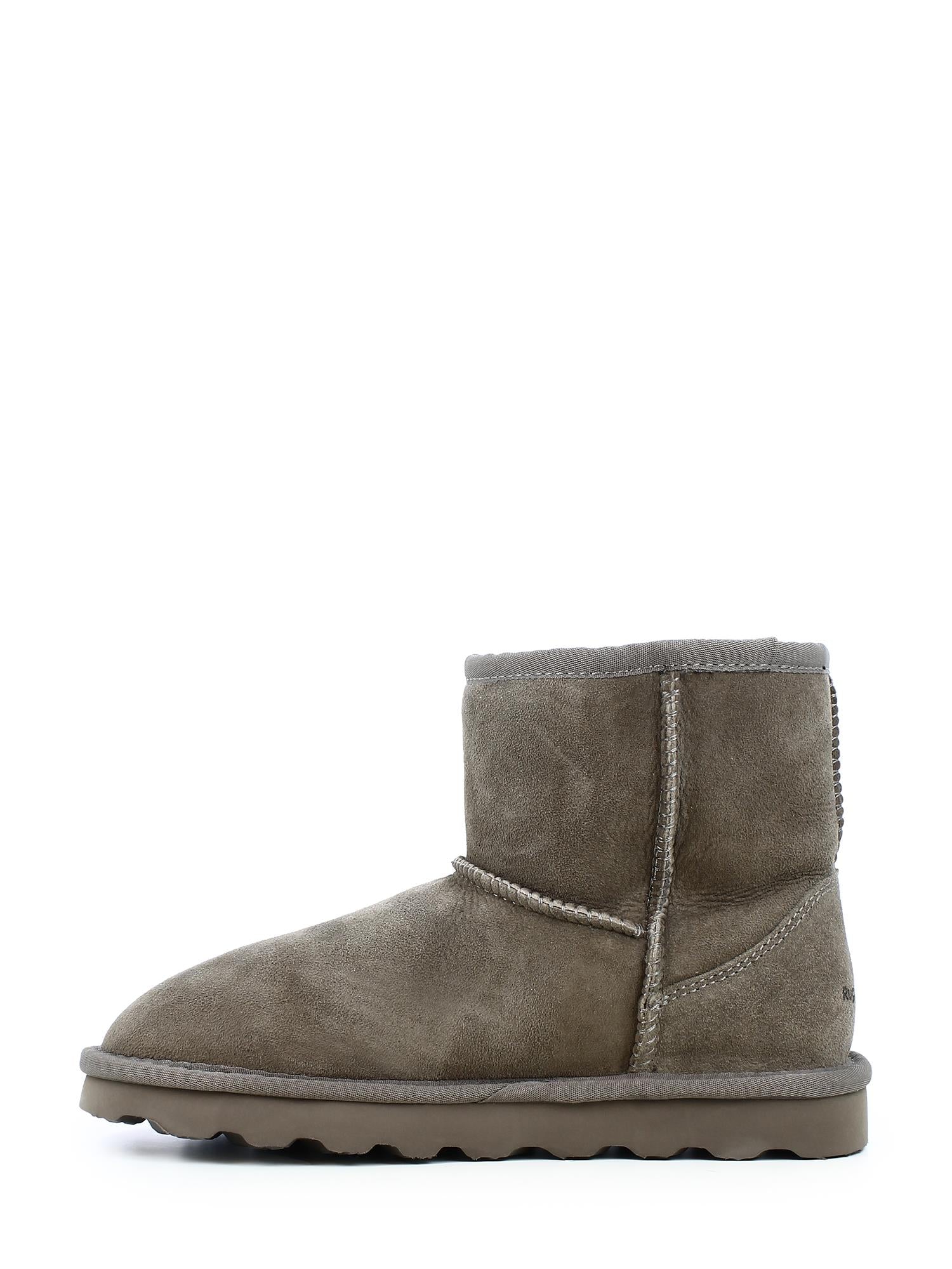 05353 Stone lux wool suede water resistant