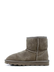 05353 Stone lux wool suede water resistant