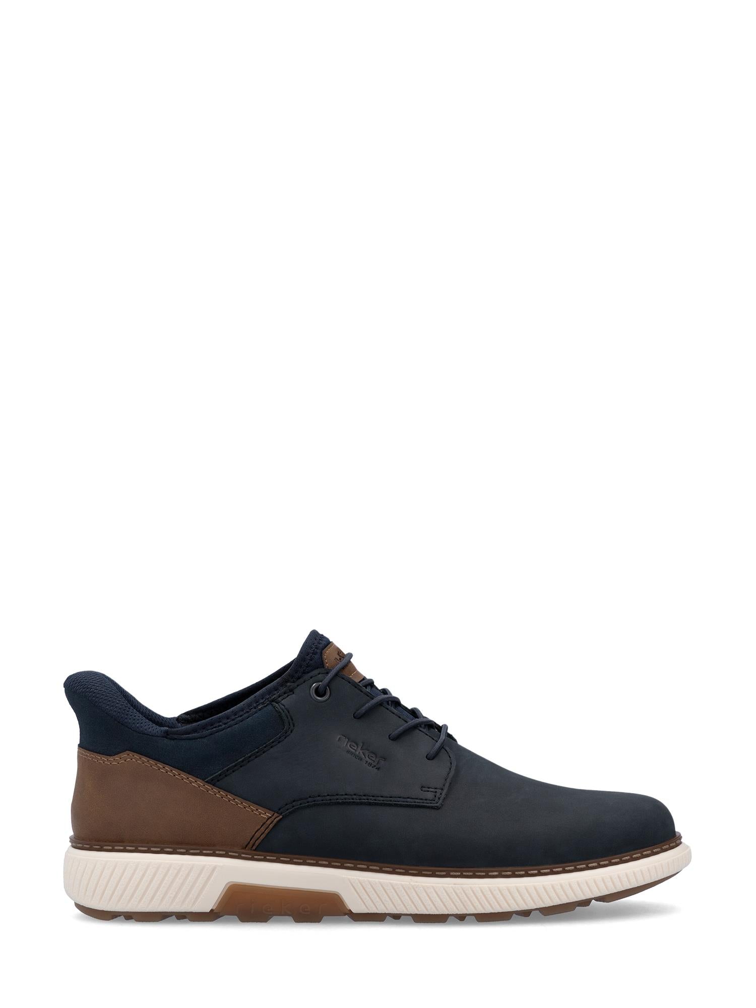 03056  Navy Wide Comfort Slip-on