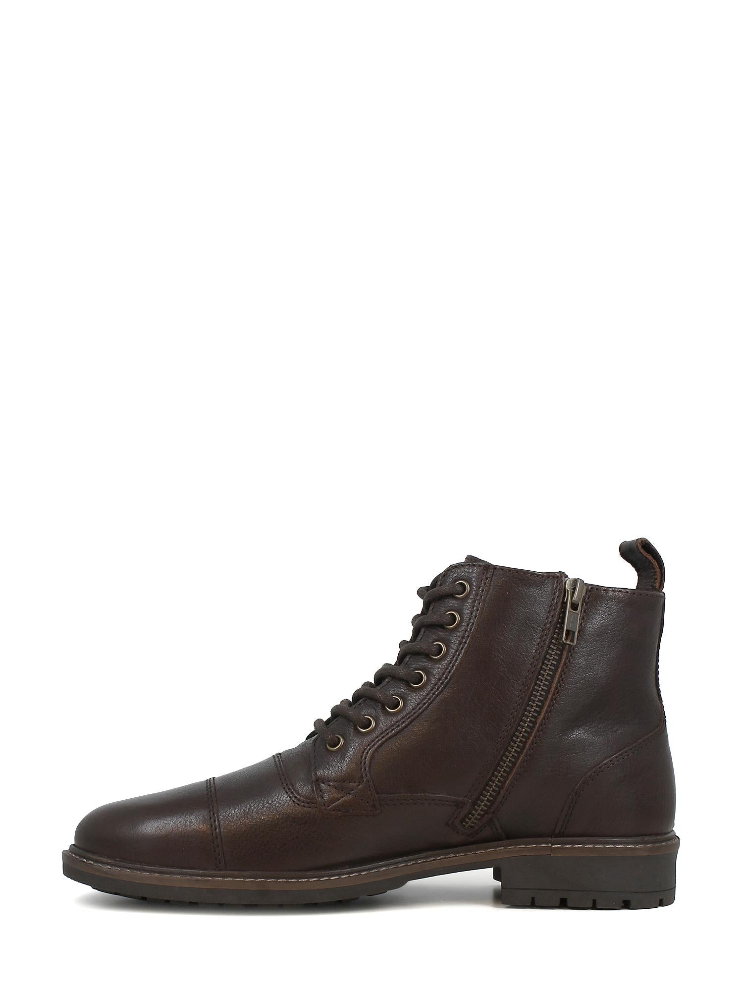 06045 Lagos Leather Boots Brown