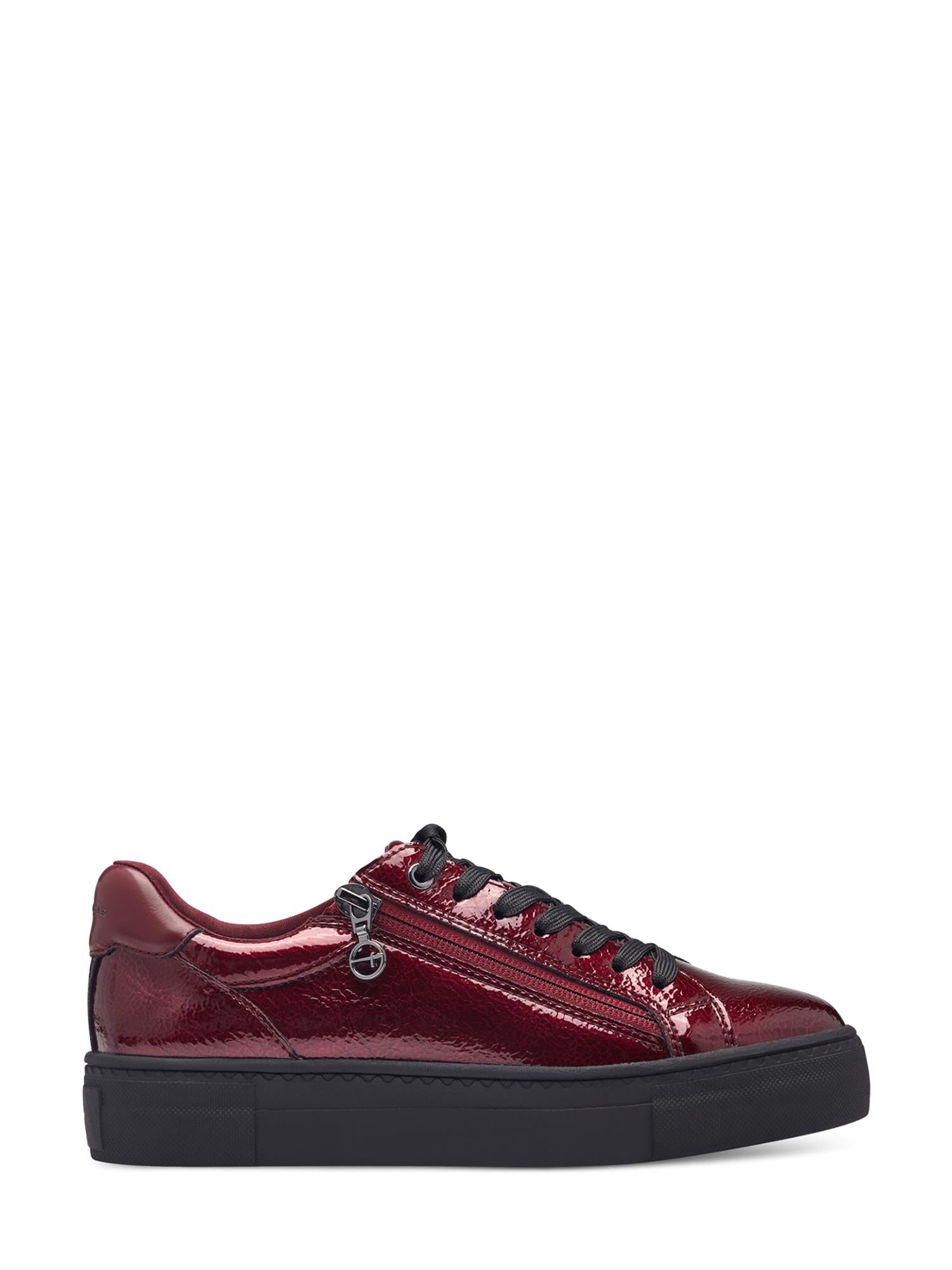 05680 Red Patent Platform Sneakers