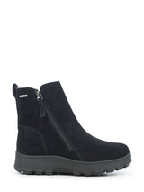01494 Suede Varmfôret Utfellbar Pigg Black