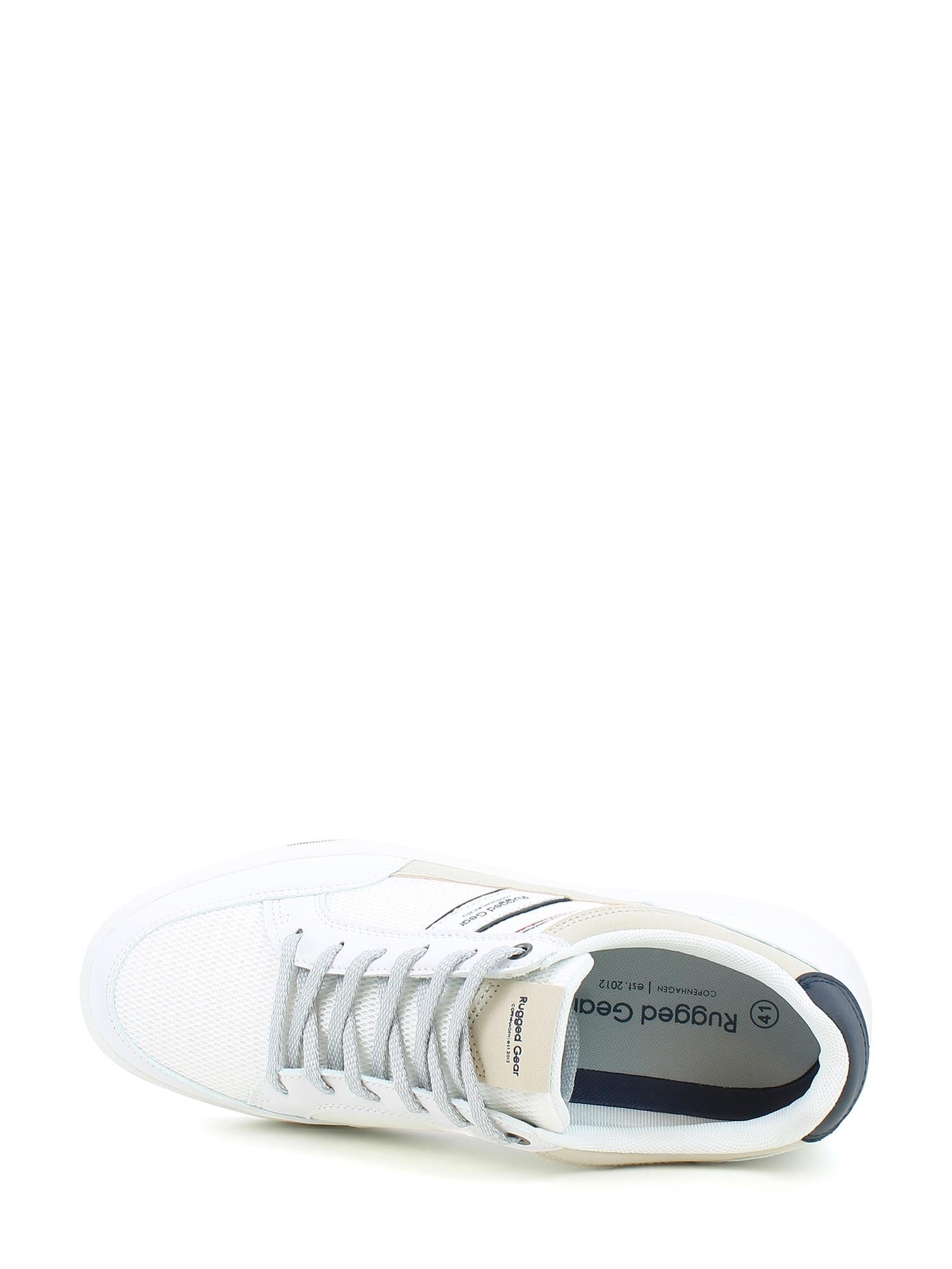 08537 White Retro Tennis