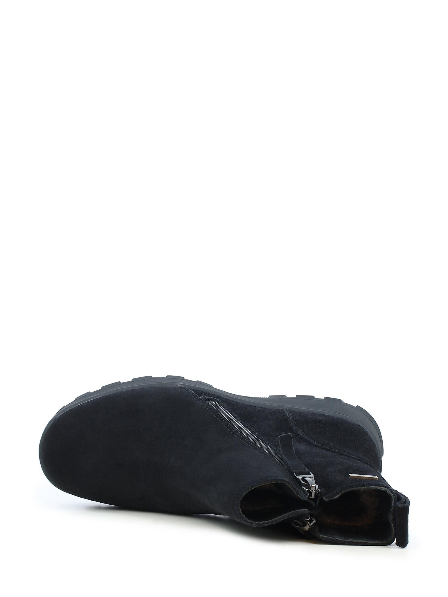 01494 Suede Varmfôret Utfellbar Pigg Black