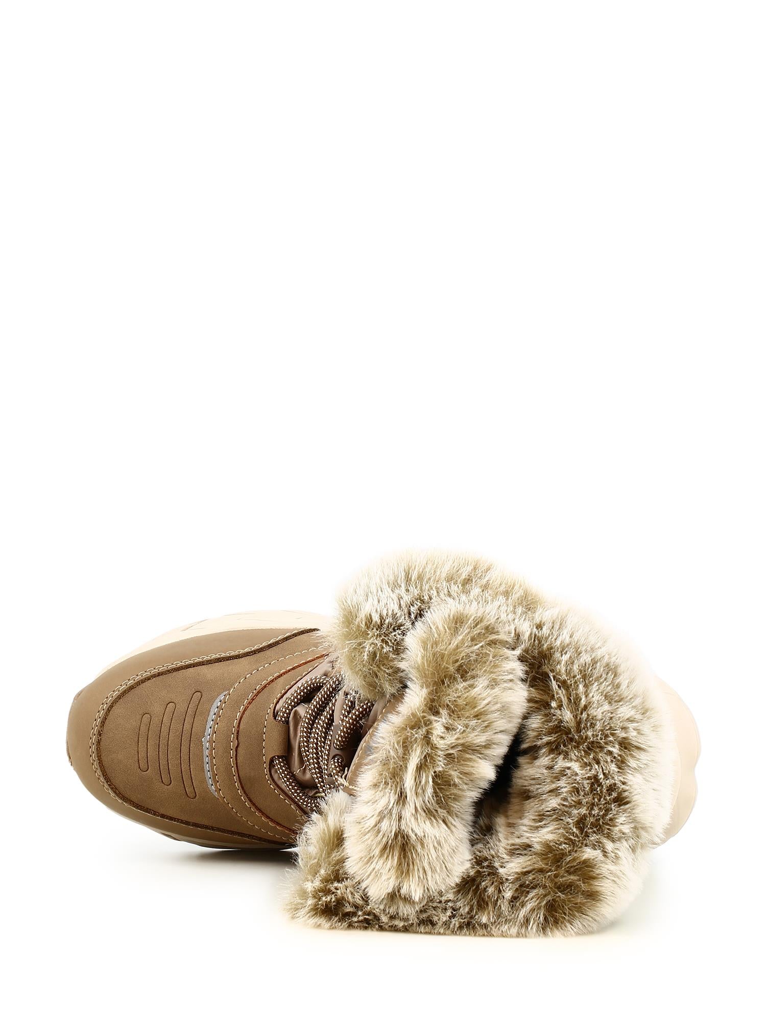 04509 Solna Fur Waterproof Junior Brown
