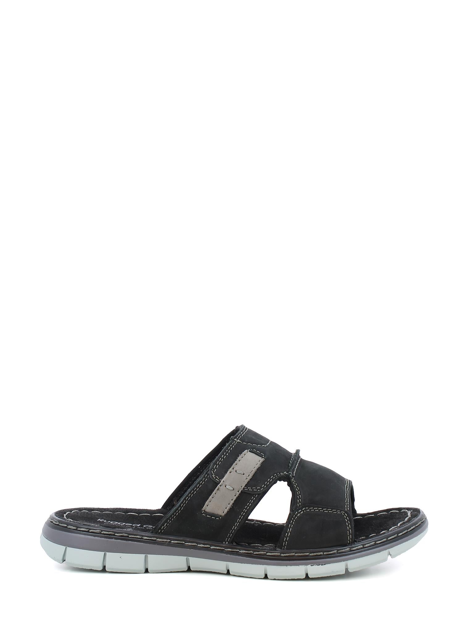 09087 Comfy Simple Black Sandal
