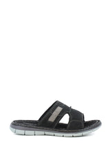 09087 Comfy Simple Black Sandal