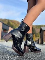 05712 Block bootie vegan