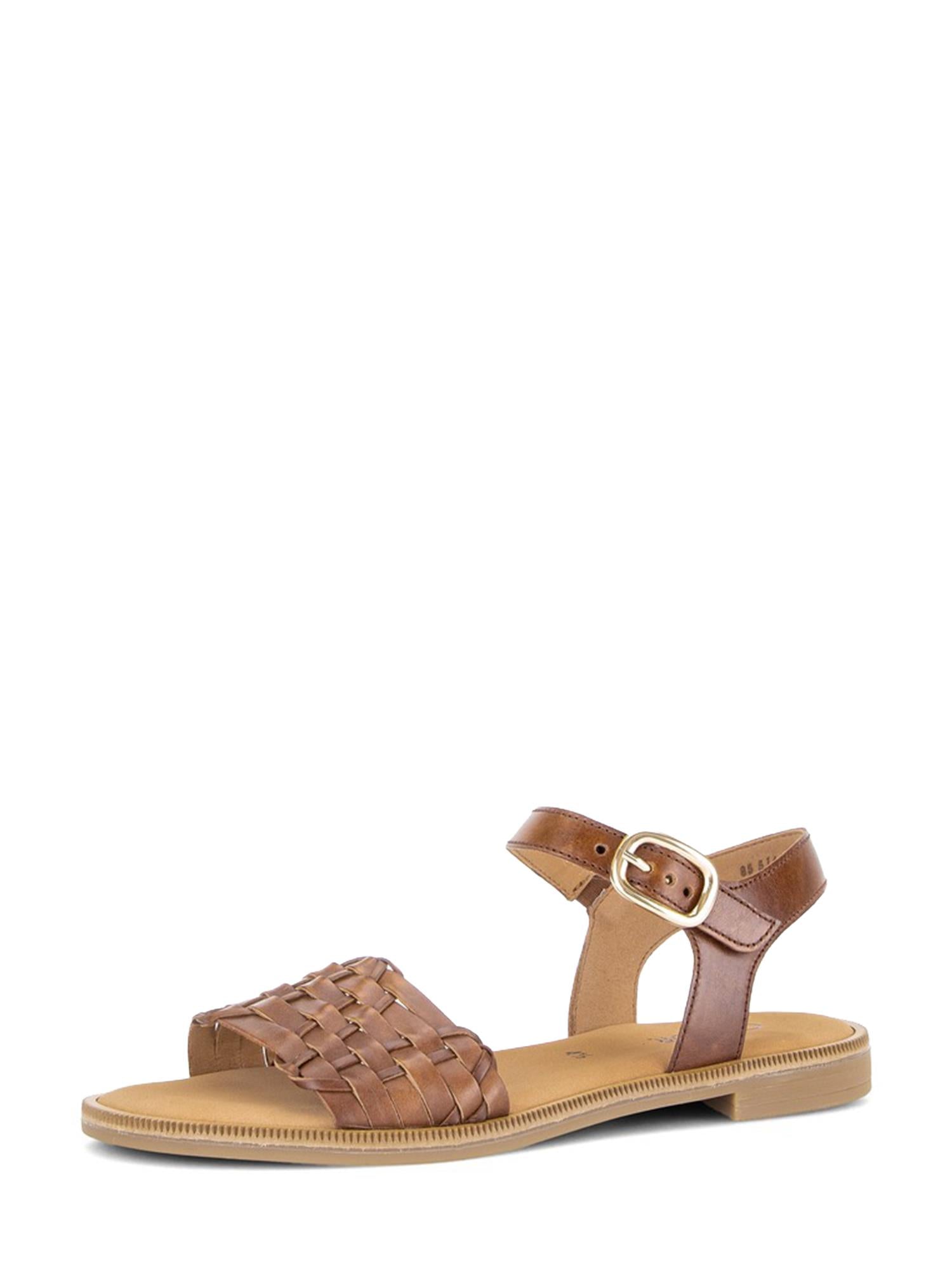 03015 Flettet Skinnsandal
