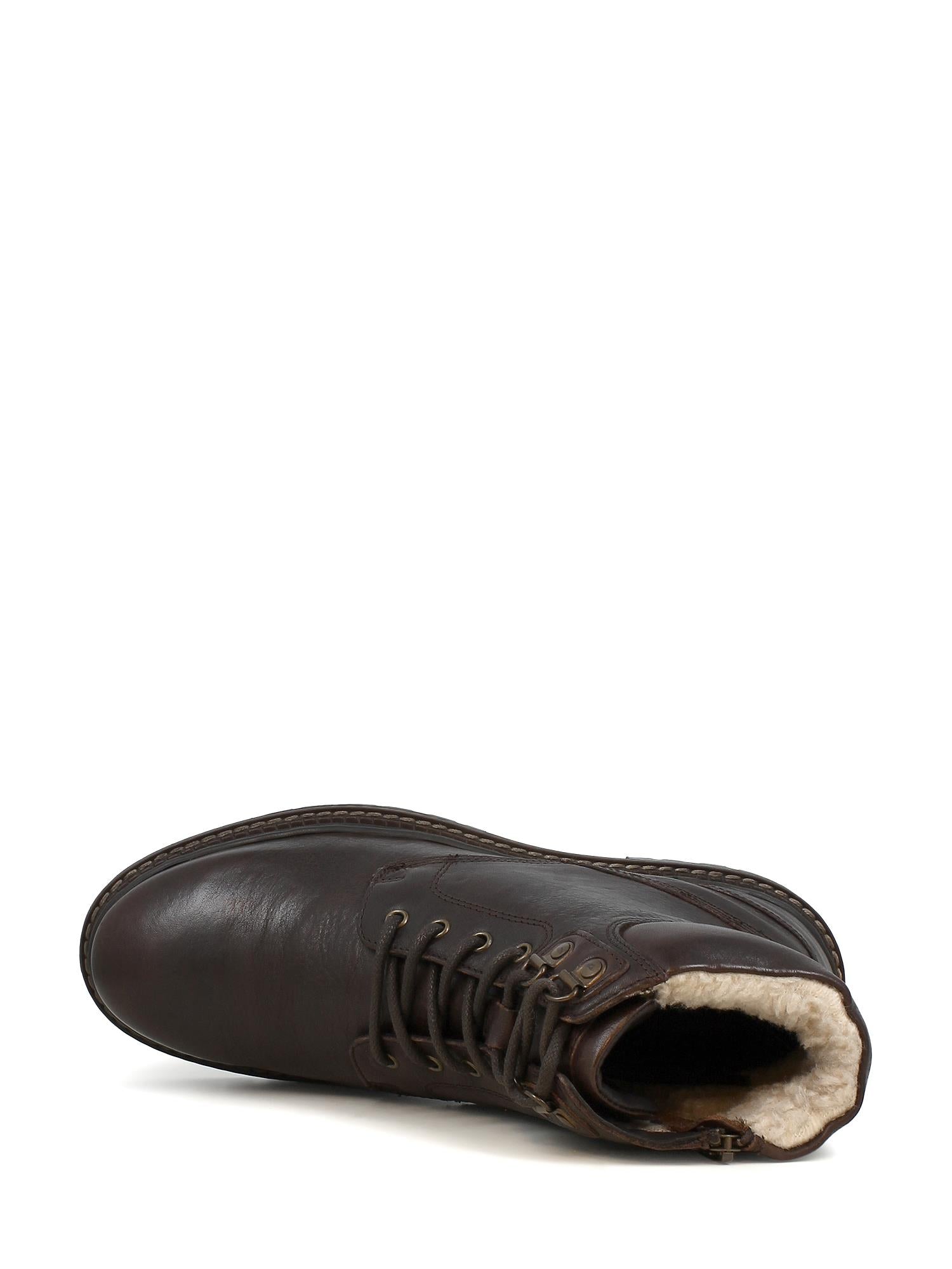 06062 Porto Leather Boots Brown