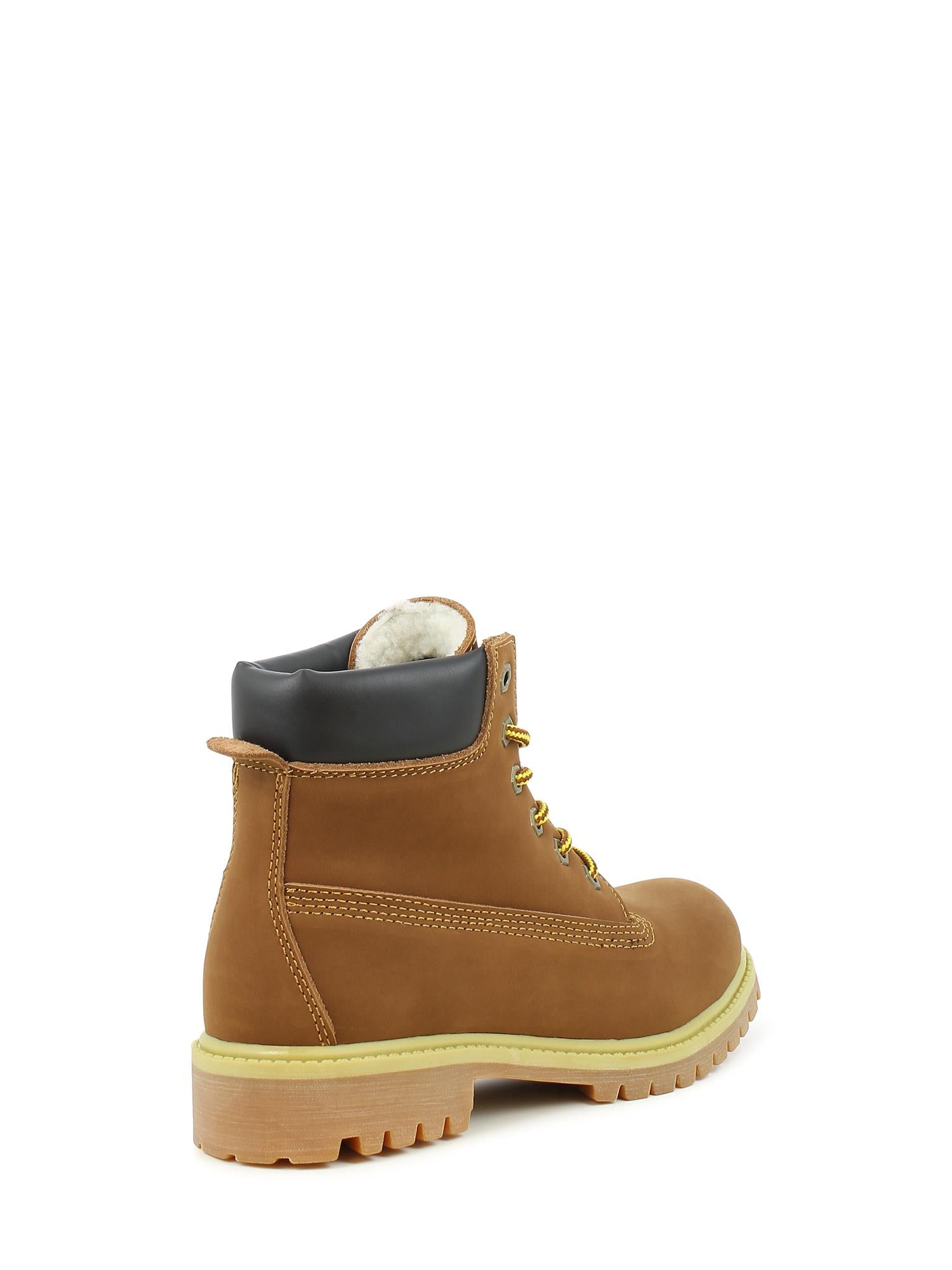 06337 Winter Leather Wool Boot